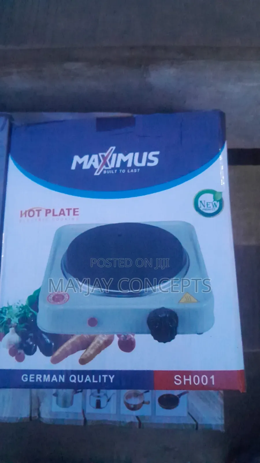 MAXIMUS SH001 Single Hot Plate Electric Cooker for Home Kitchen Use