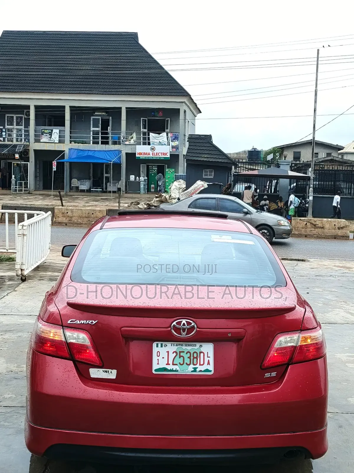 Toyota Camry 2.4 SE 2008 Red