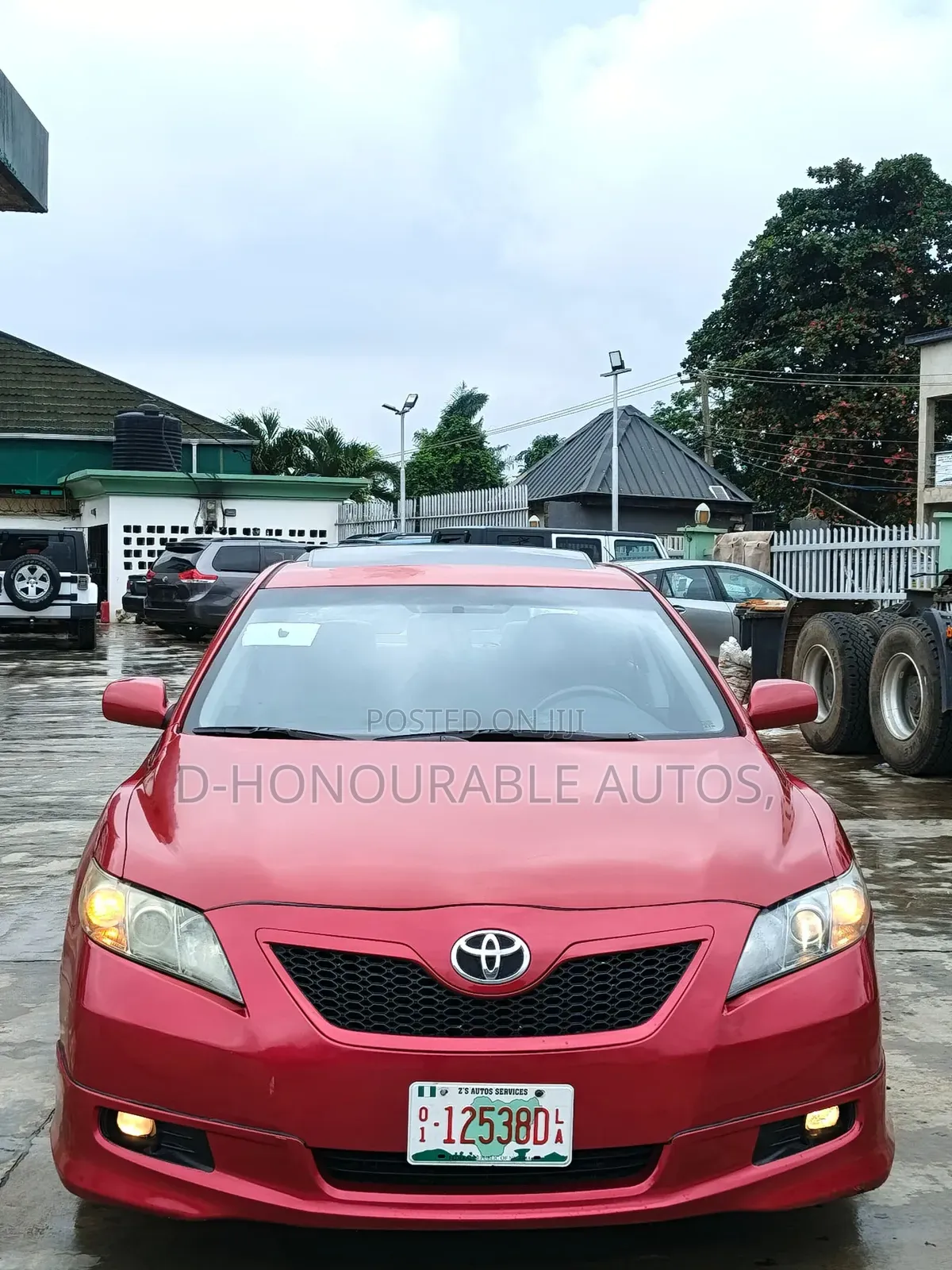 Toyota Camry 2.4 SE 2008 Red