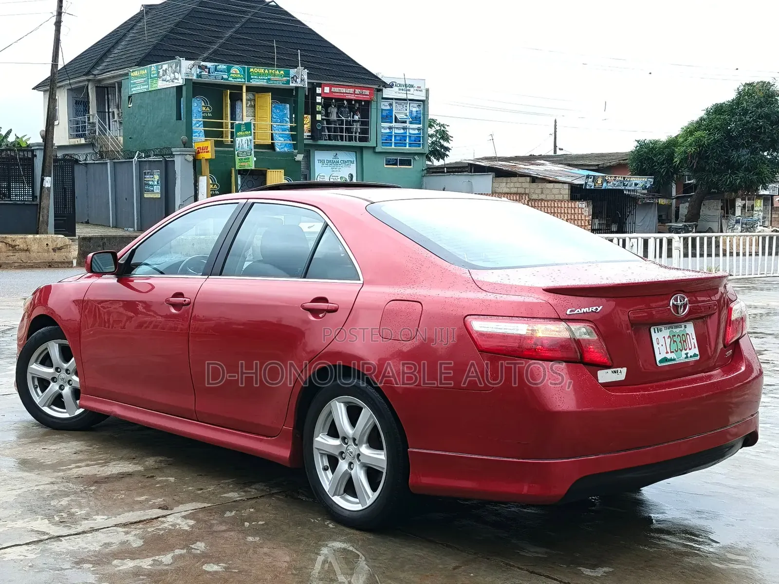 Toyota Camry 2.4 SE 2008 Red