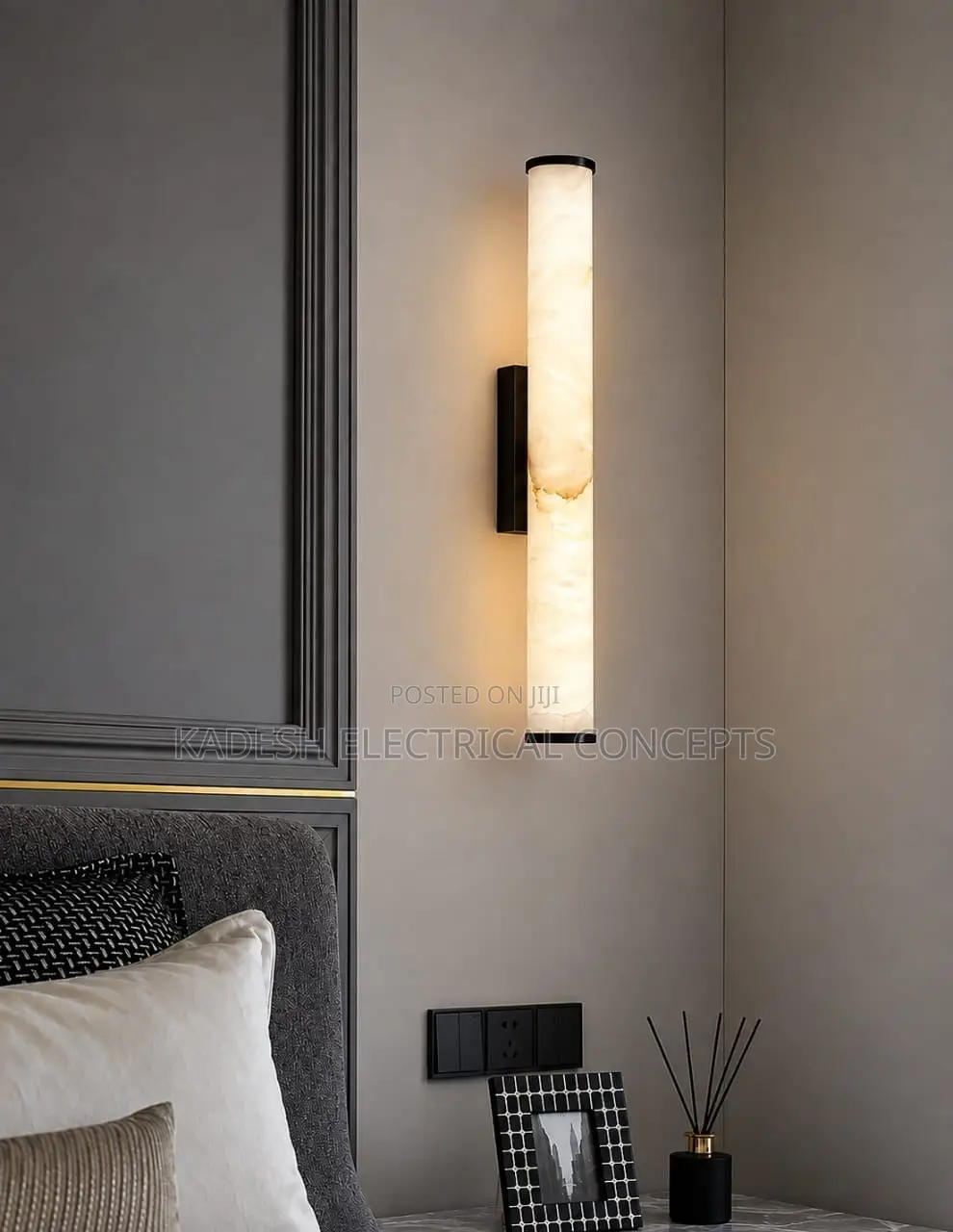 Modern Marble Wall Lamp for Modern Luxury Villas, Corridors,Staircases