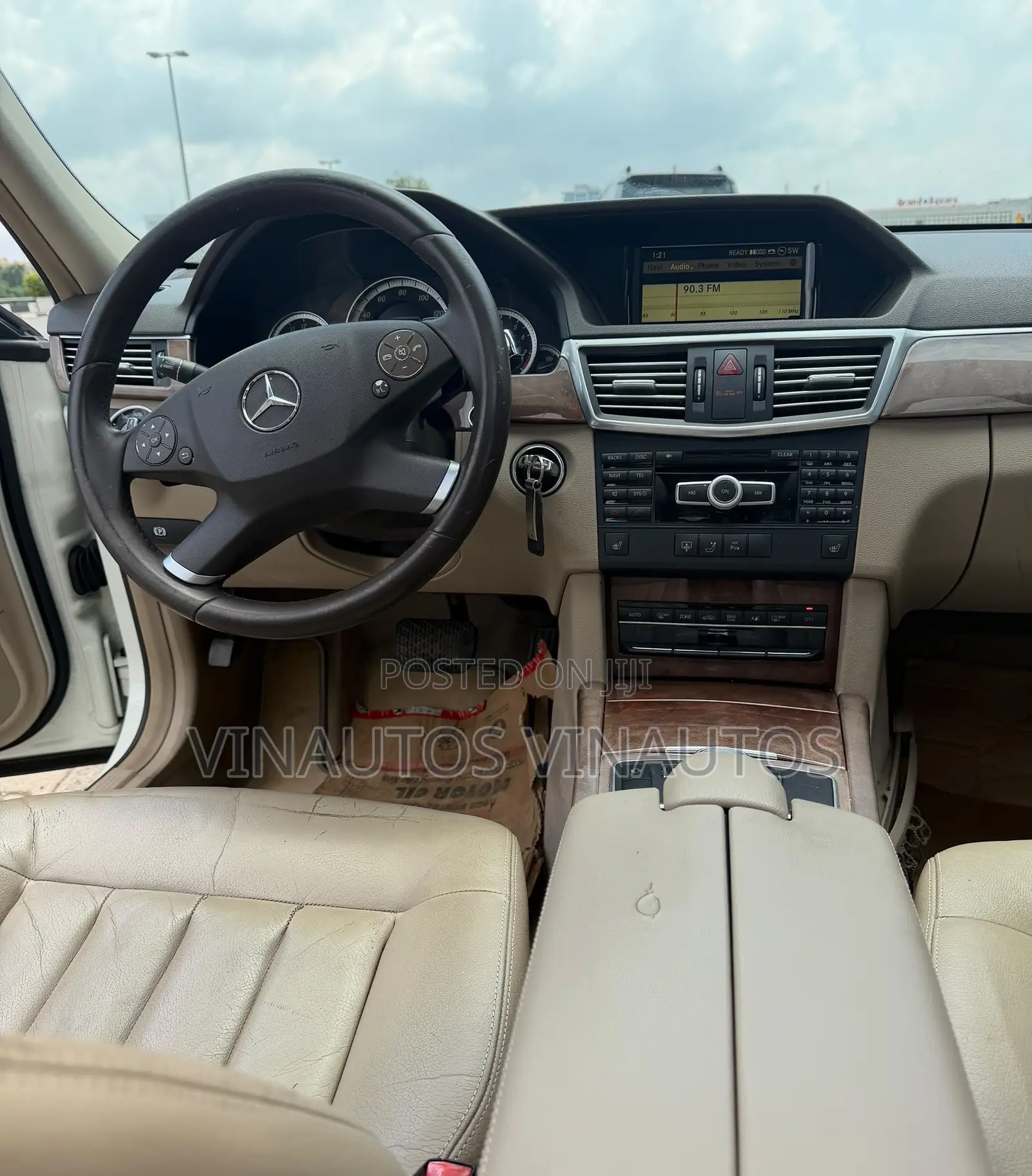 Mercedes-Benz E350 2012 White