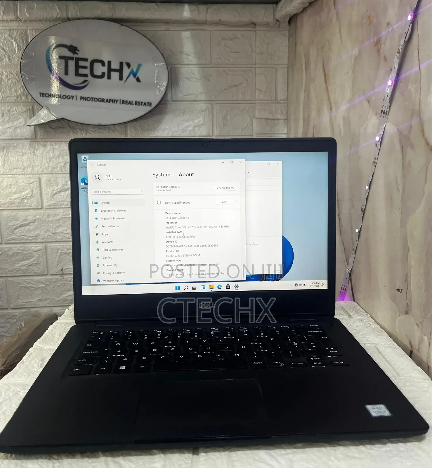 Laptop Dell Latitude 3400 8GB Intel Core i5 SSD 256GB