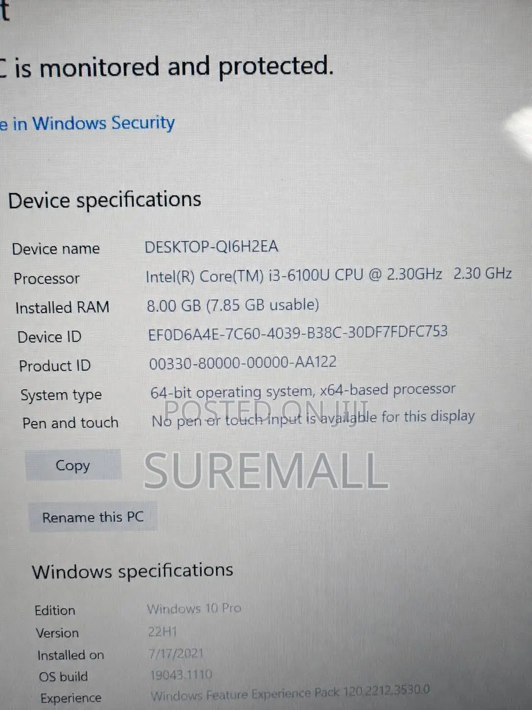 Laptop Lenovo IdeaPad 310 8GB Intel Core i3 SSD 256GB
