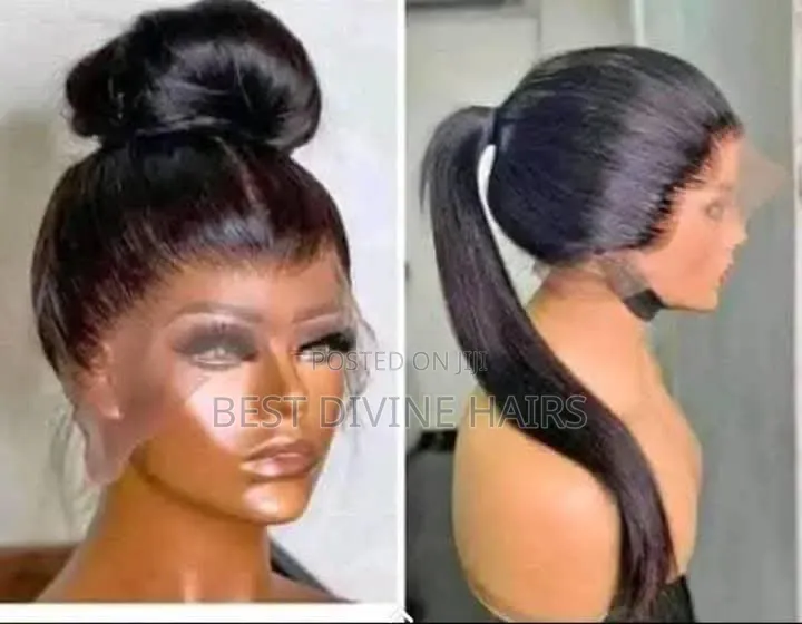 20" 360 Silky Straight Wig in Human Hair (Ow)