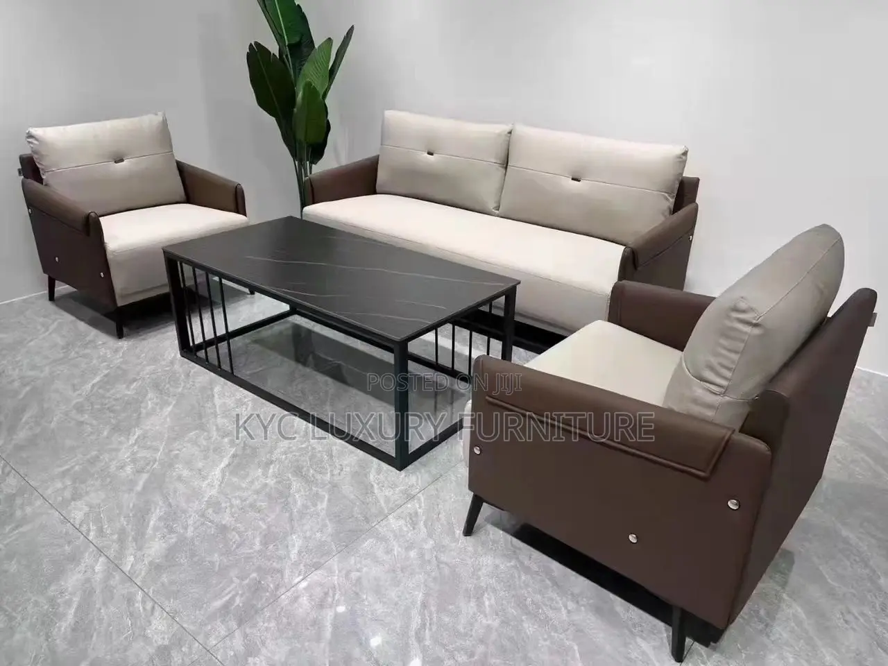 Executive Office Waiting Sofa Set