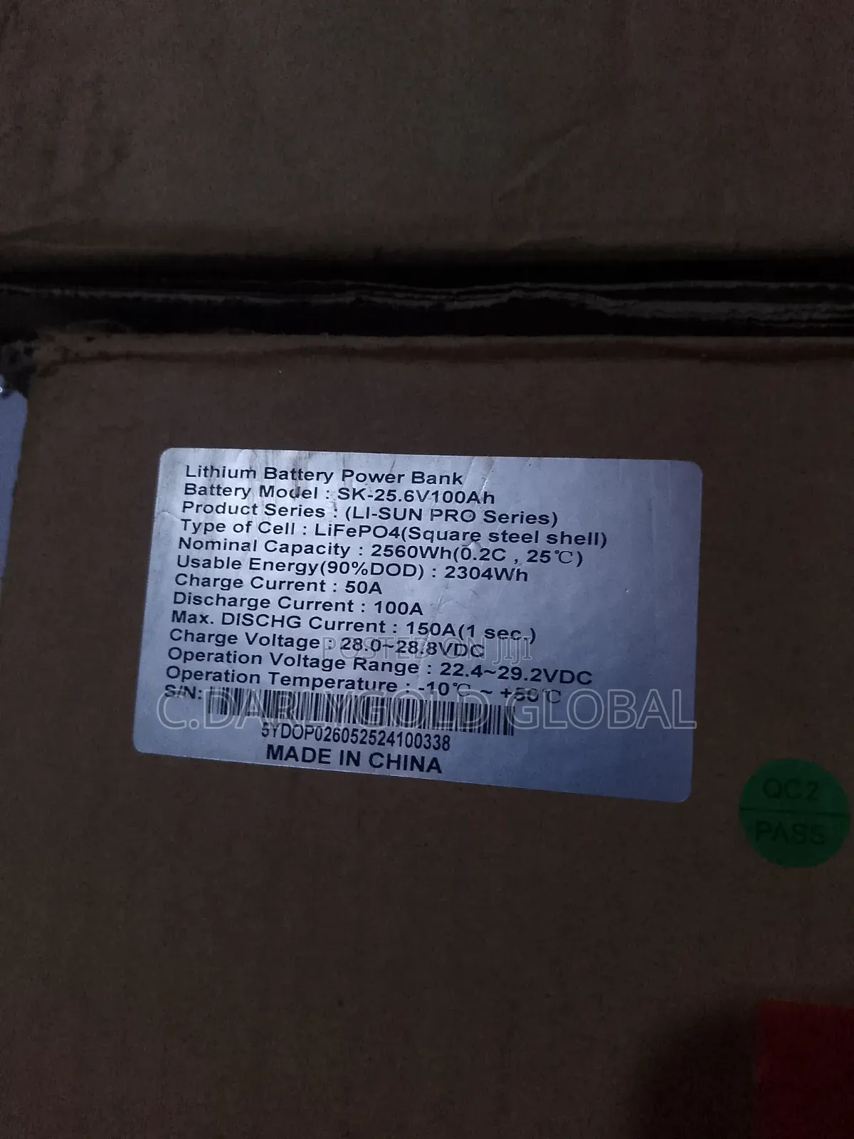 Sako 2.5kwh 24v Lithium Ion Battery