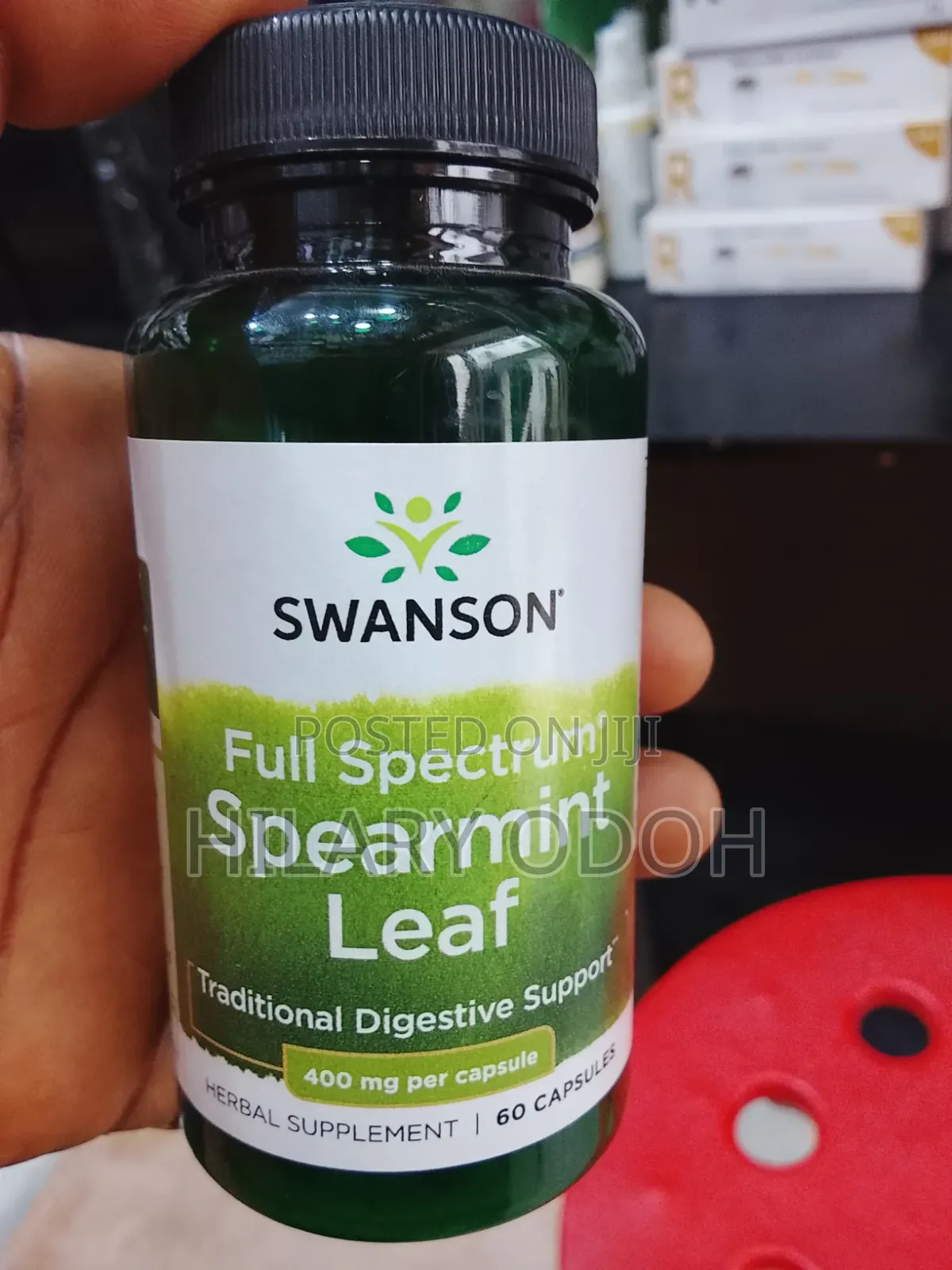 Nutricost Spearmint Leaf 120 Capsules 500 Mg Per Capsule