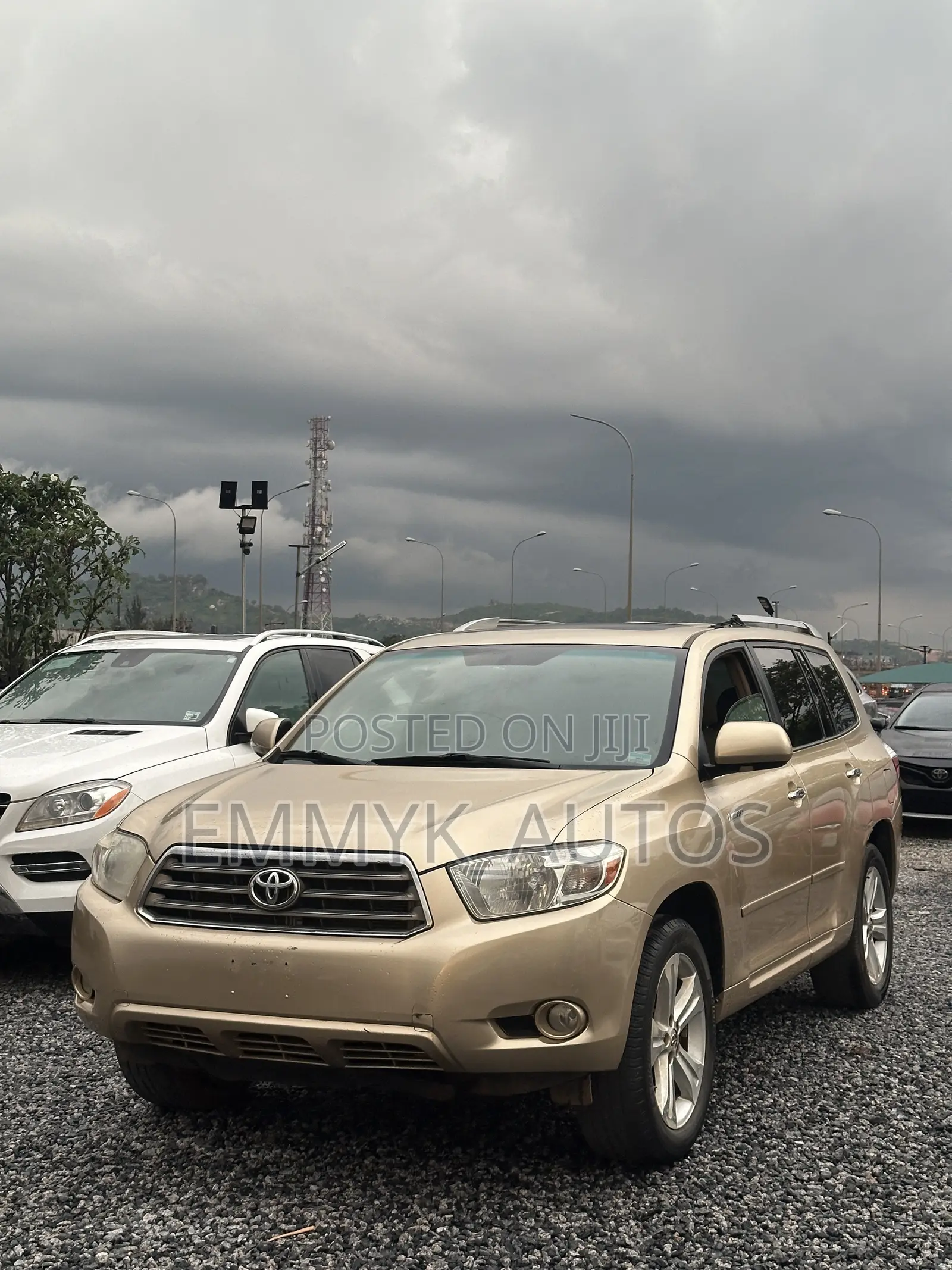 Toyota Highlander Limited 2008 Gold
