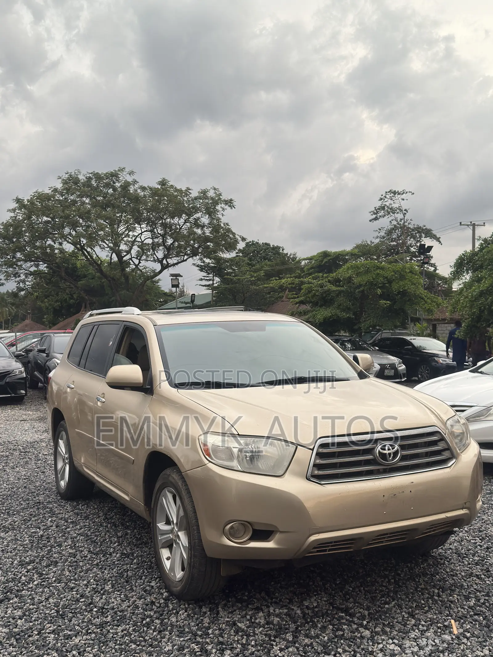 Toyota Highlander Limited 2008 Gold