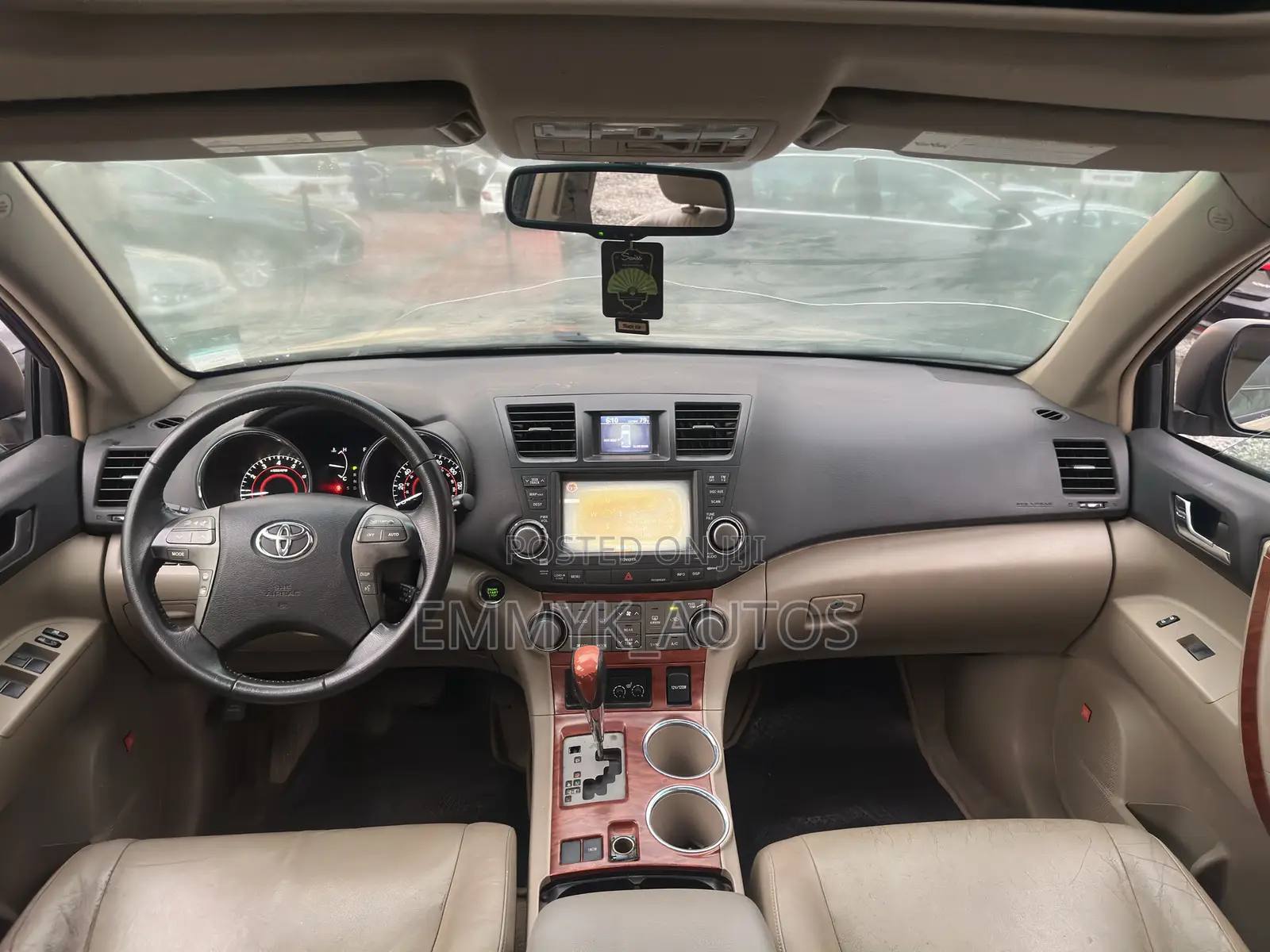 Toyota Highlander Limited 2008 Gold