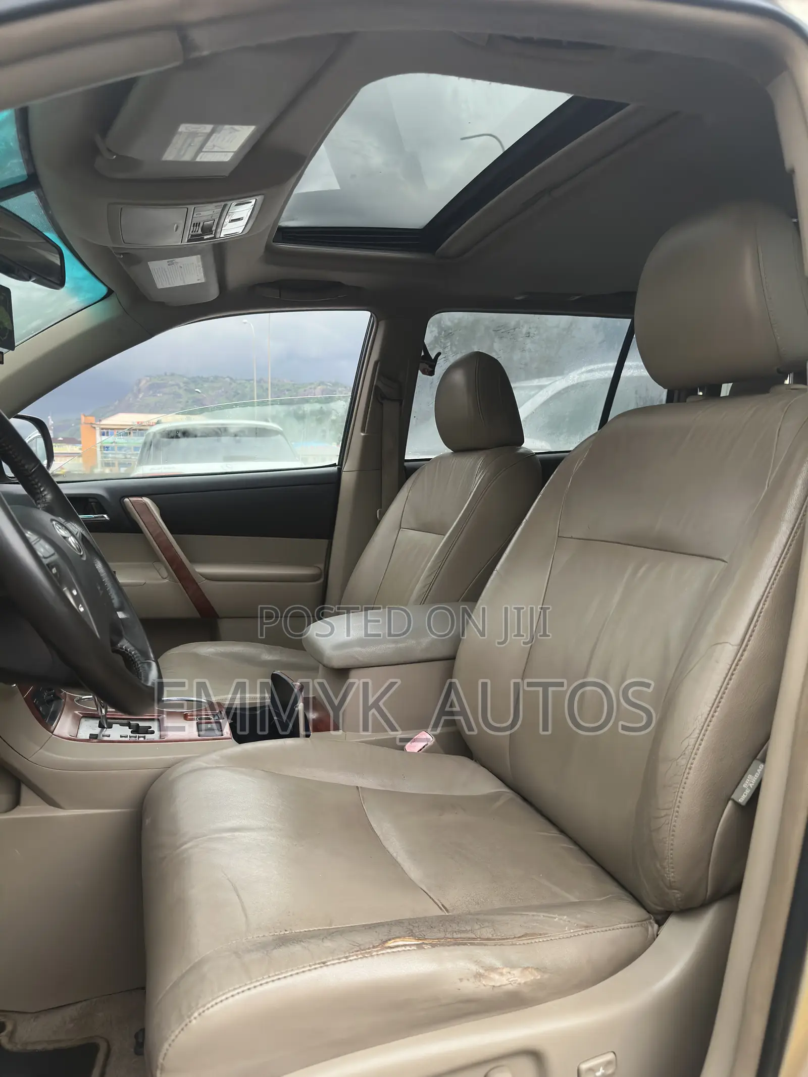 Toyota Highlander Limited 2008 Gold