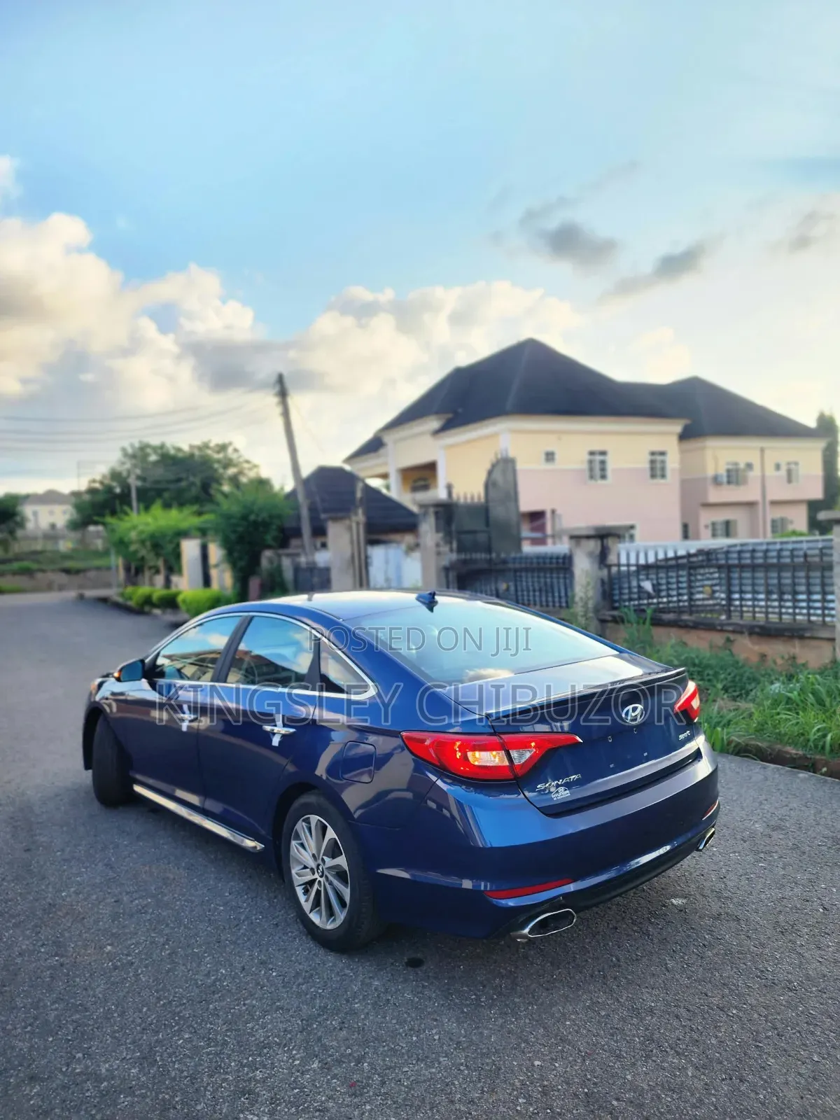 Hyundai Sonata 2015 Blue