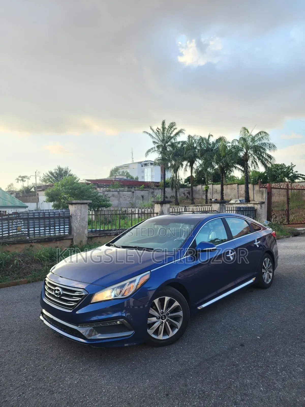 Hyundai Sonata 2015 Blue