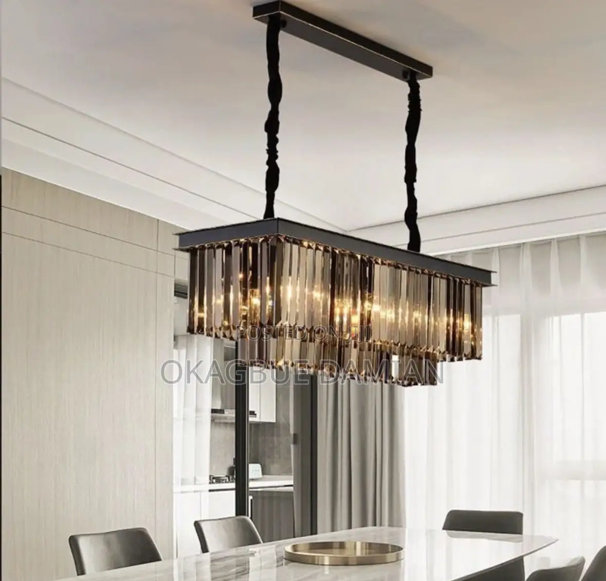 New Modern Led Crystal Chandelier