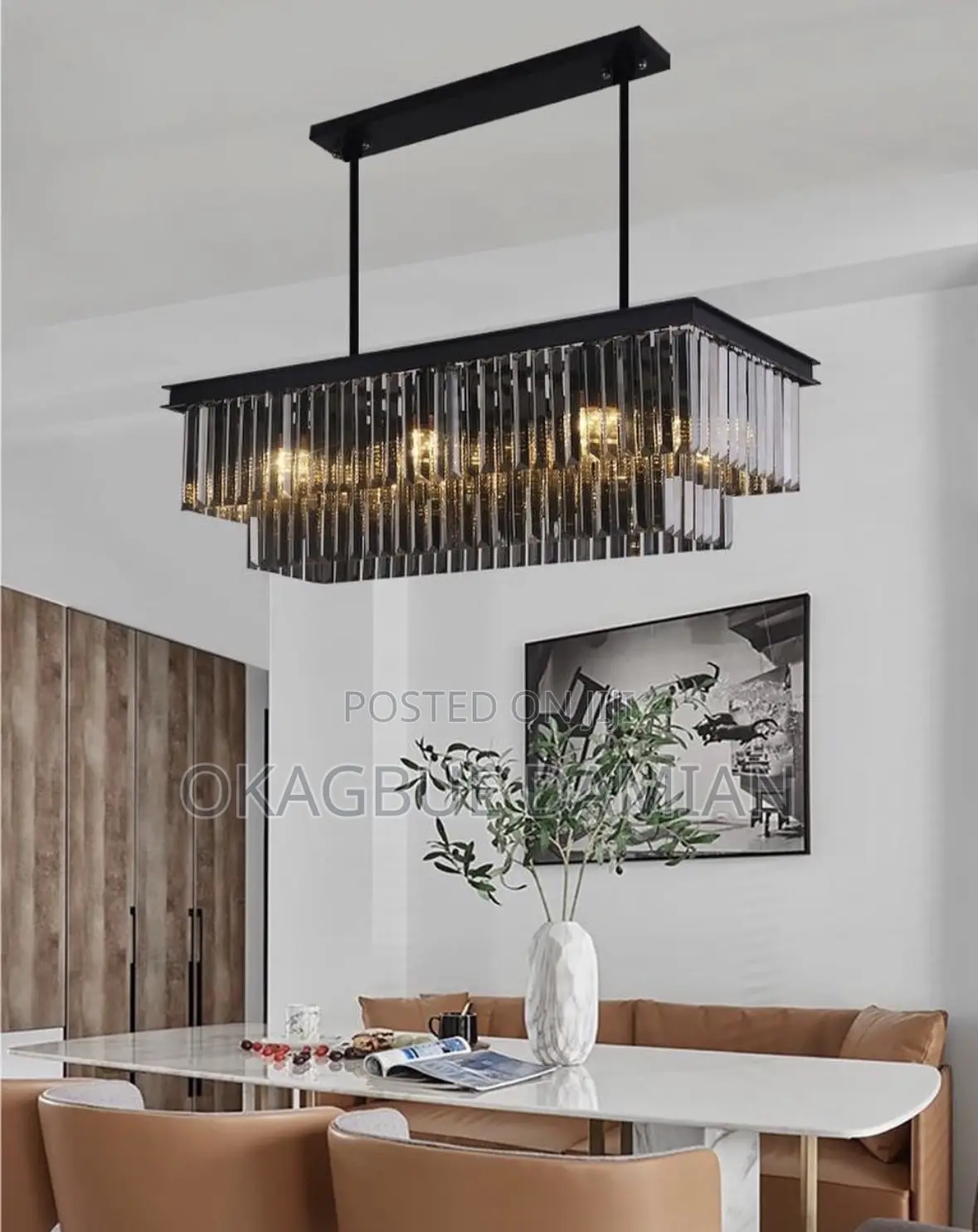 New Modern Led Crystal Chandelier