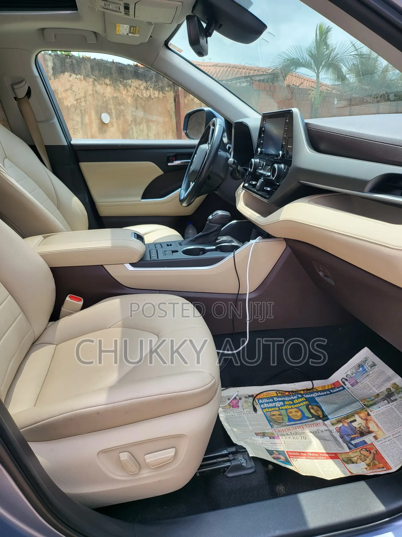 Toyota Highlander XLE 2021 Blue