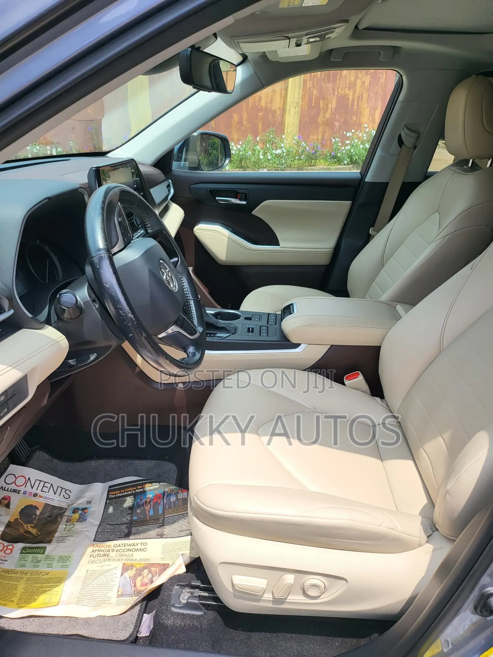 Toyota Highlander XLE 2021 Blue