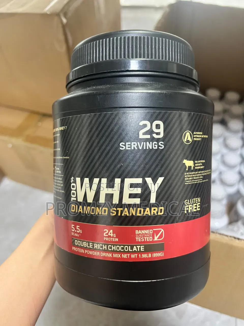 Whey Protein Diamond Standard Chocolate Flavor