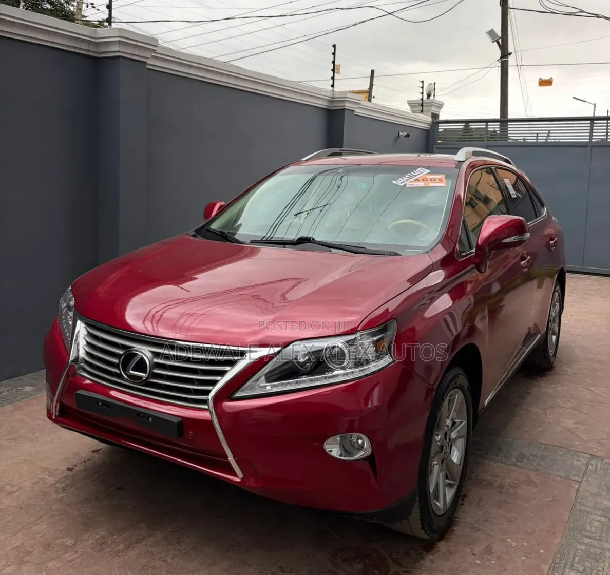 Lexus RX 2010 Burgundy