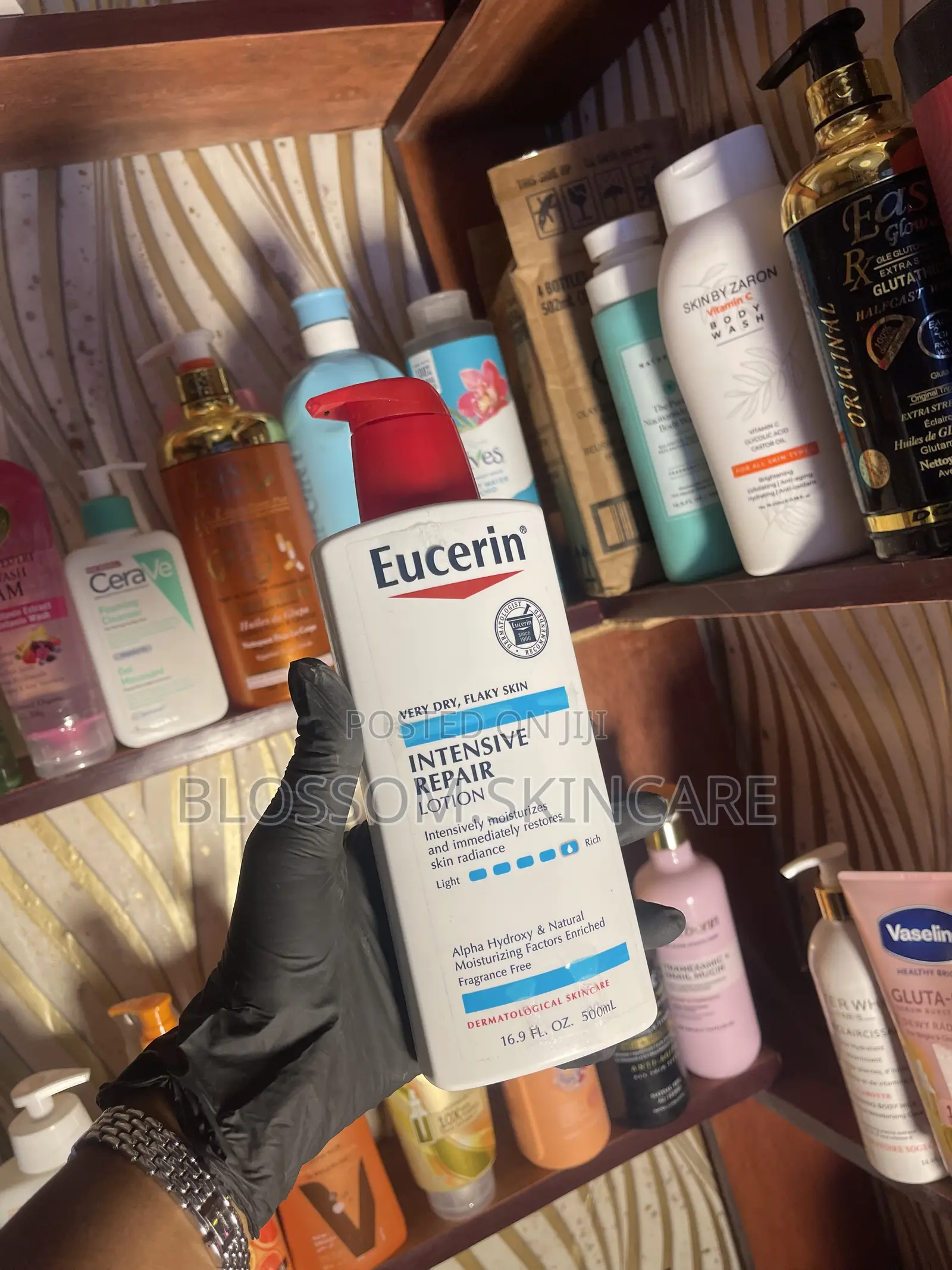 Eucerin Intensive Repair Lotion - Very Dry, Flaky Skin.