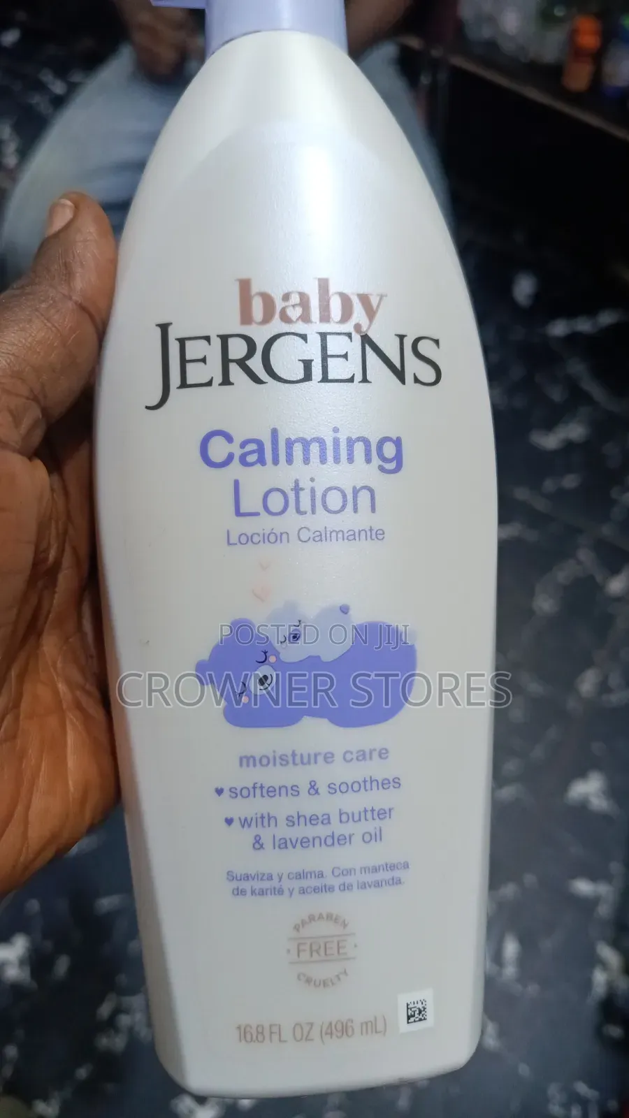 Jergens Baby Calming Lotion With SheaButter Lavender Oil,16.8 FlOz