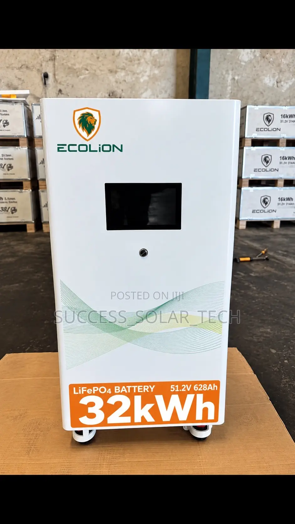 Ecolion 32kwh 51.2v Lithium Battery