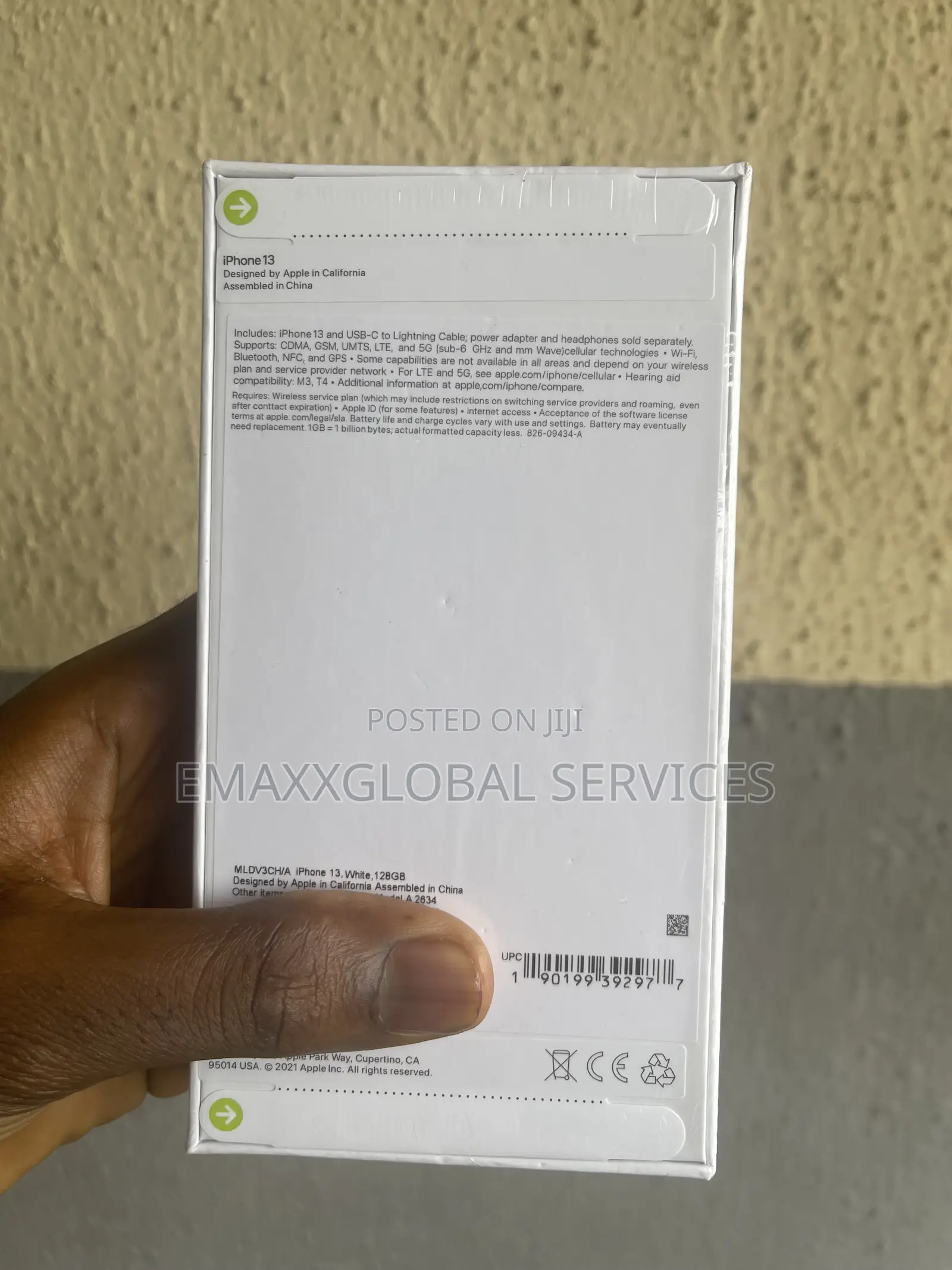 New Apple iPhone 13 128 GB White