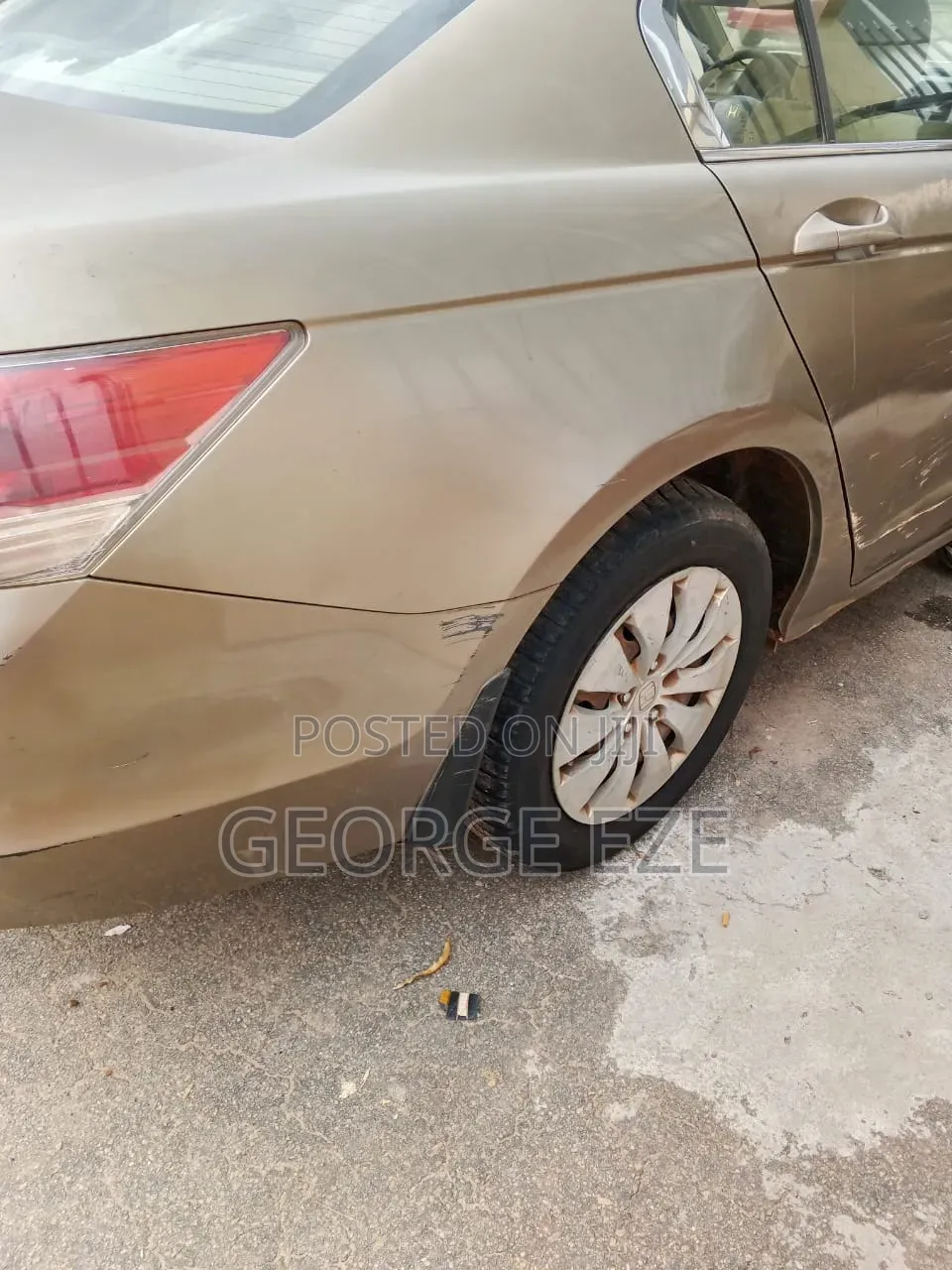 Honda Accord 2008 Gold