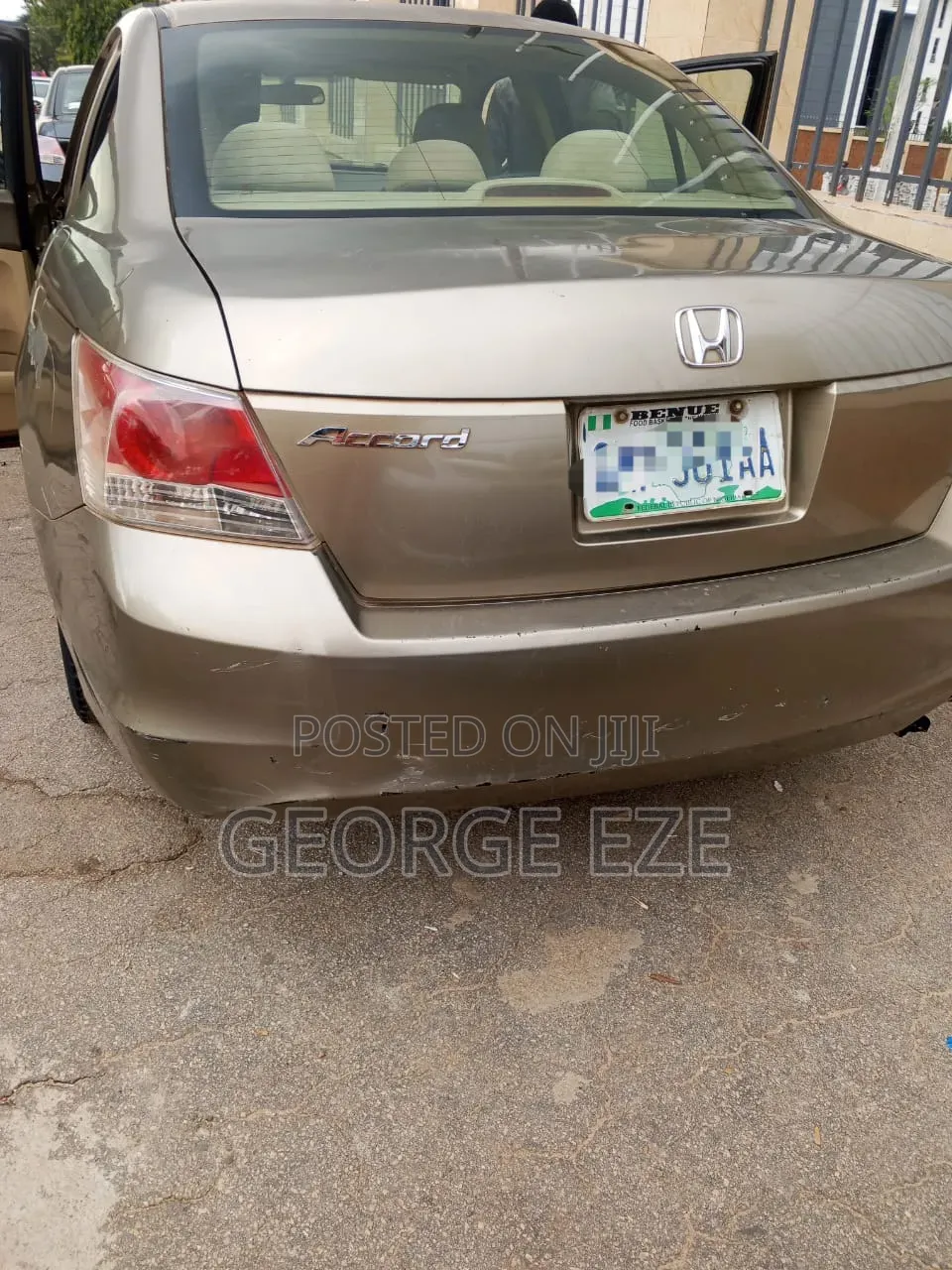 Honda Accord 2008 Gold