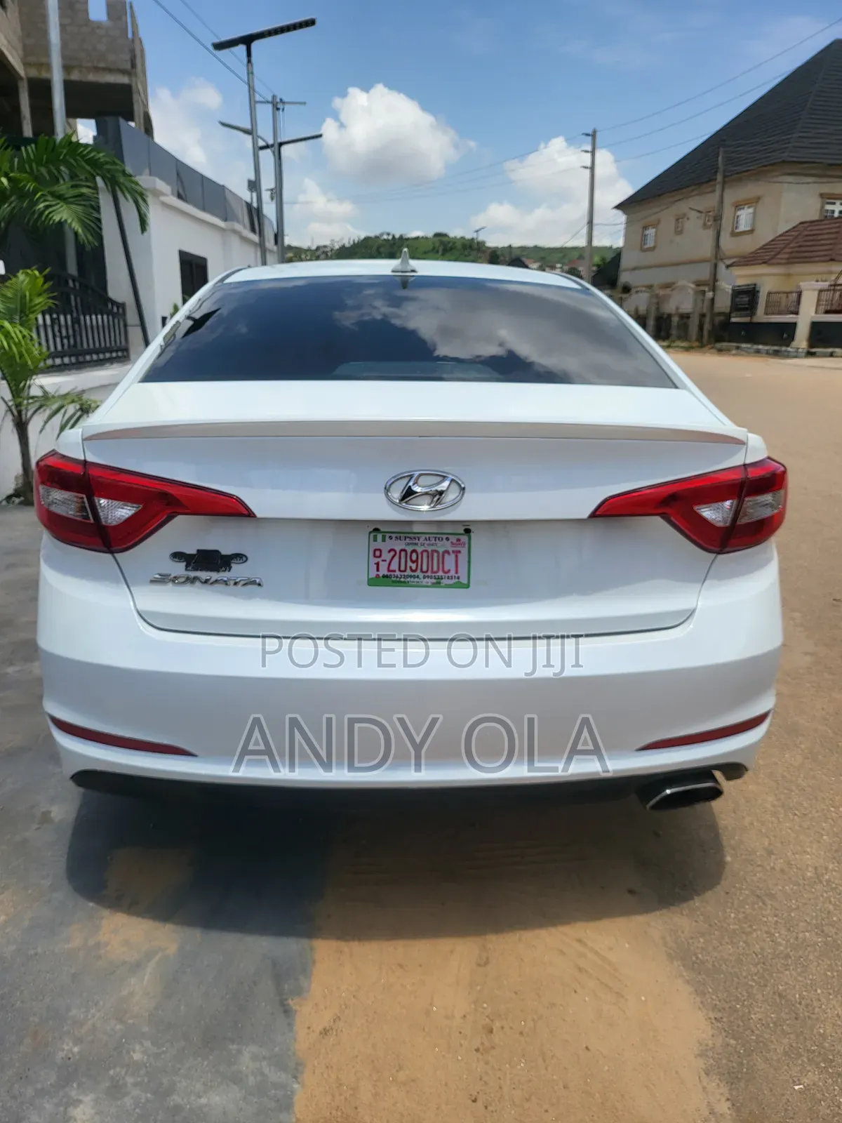 Hyundai Sonata 2015 White