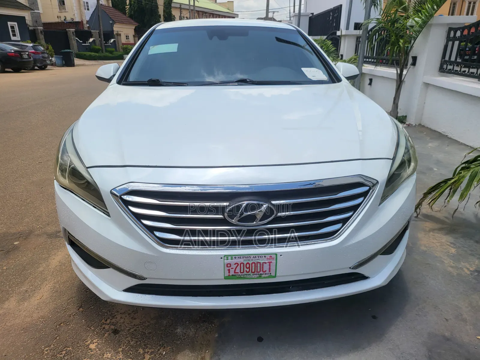 Hyundai Sonata 2015 White