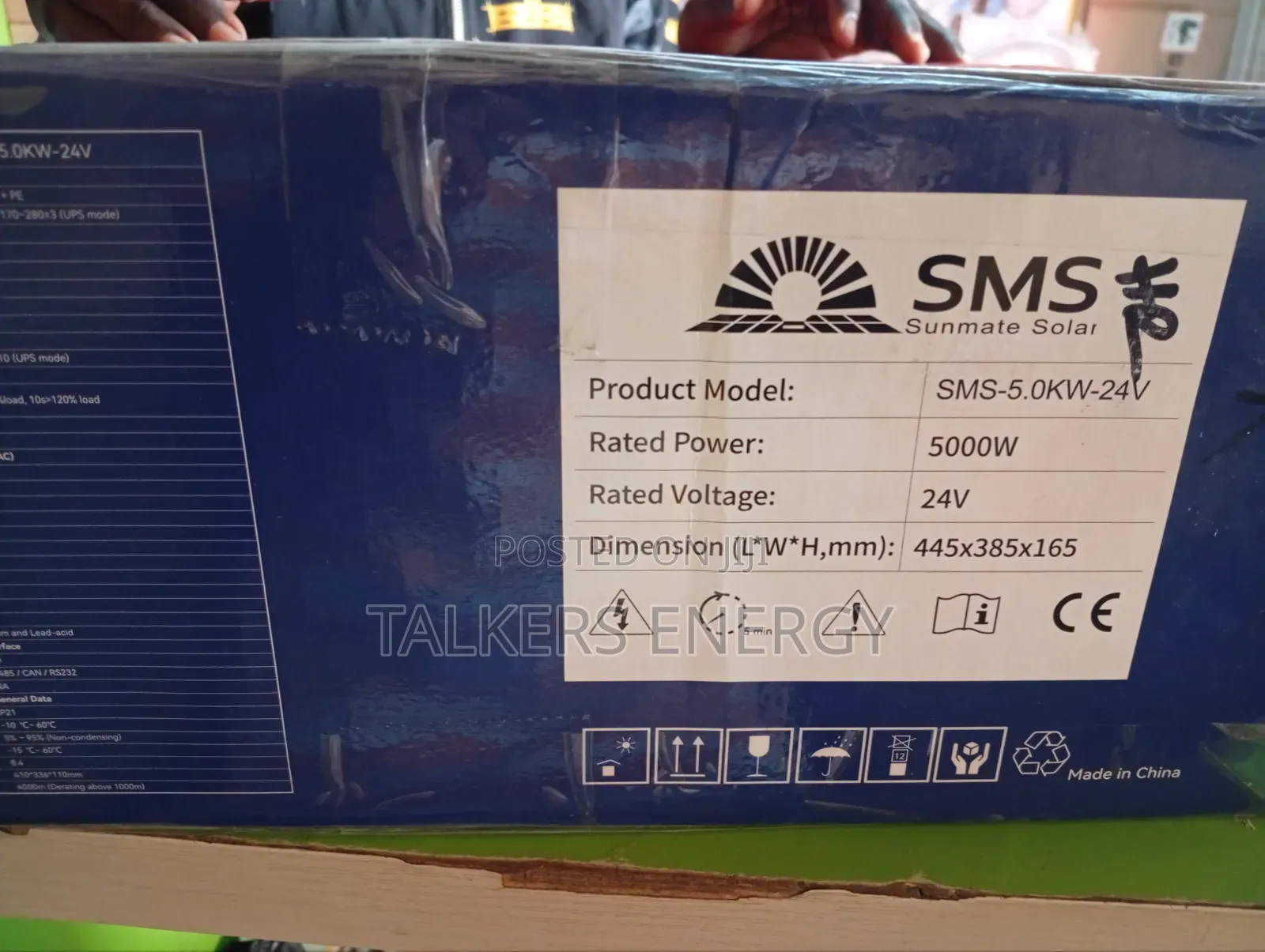 SMS Sunmate Solar 5.0KW / 24V Hybrid Solar Inverter