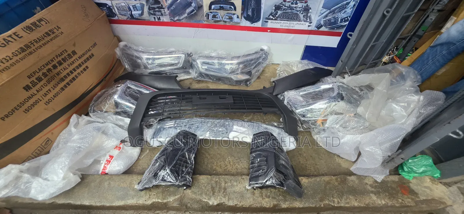 Complete Kit Hilux 2015 Upgrade to 2022 Iron Bumper Stainless