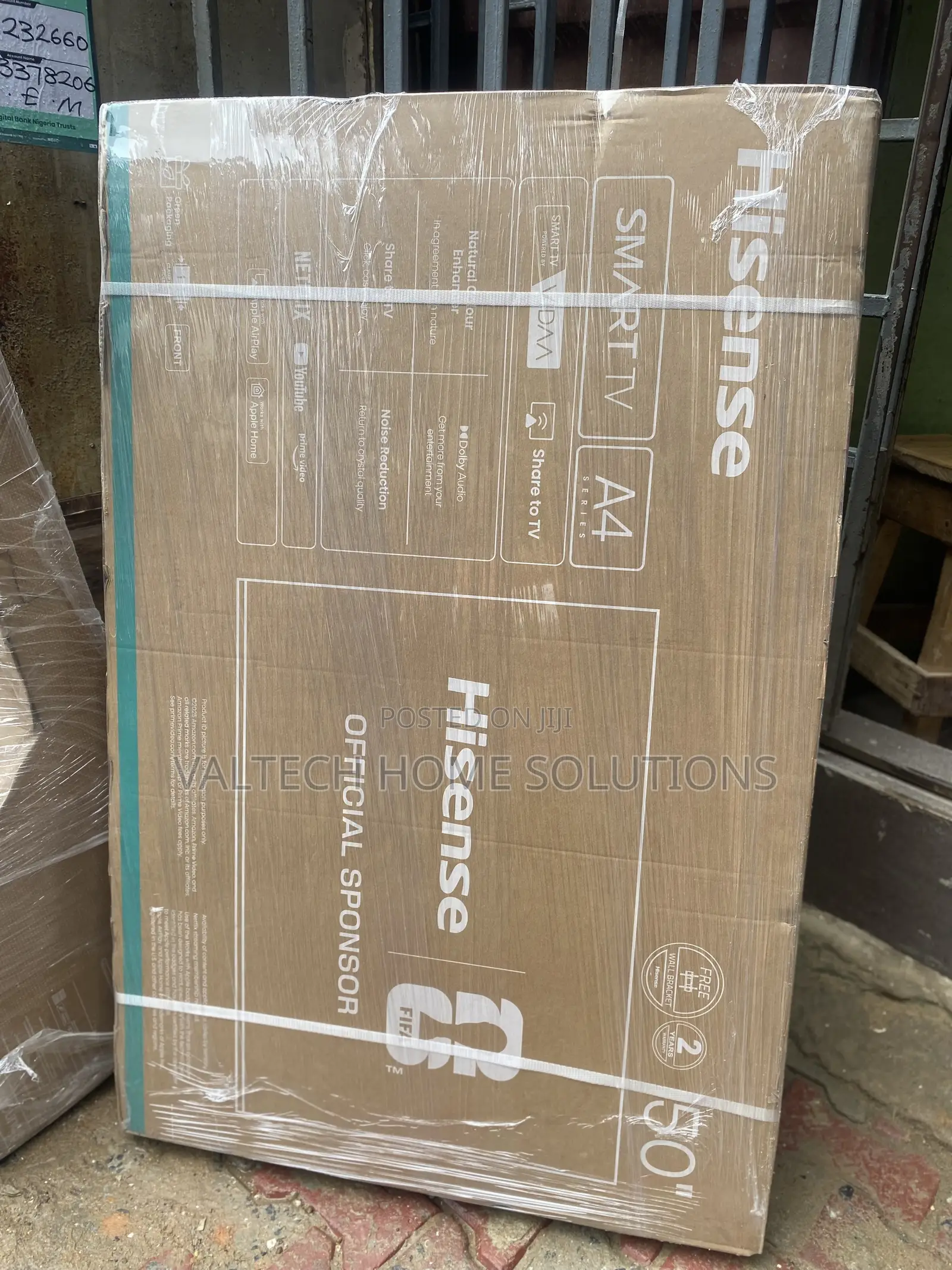 Original Hisense 50-Inch Smart Television