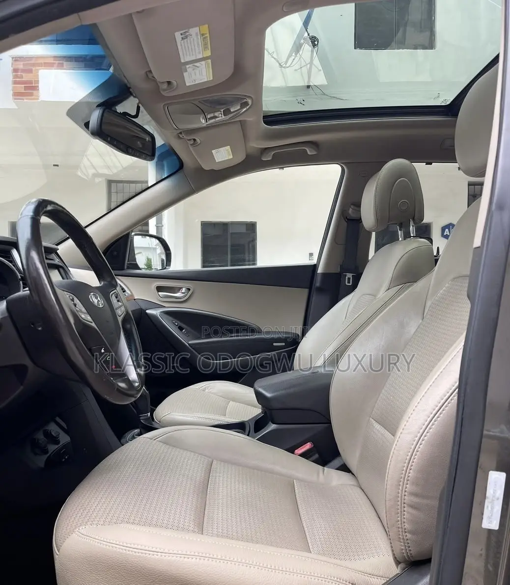 Hyundai Santa Fe Limited 4dr SUV AWD (3.3L 6cyl 6A) 2015 Brown