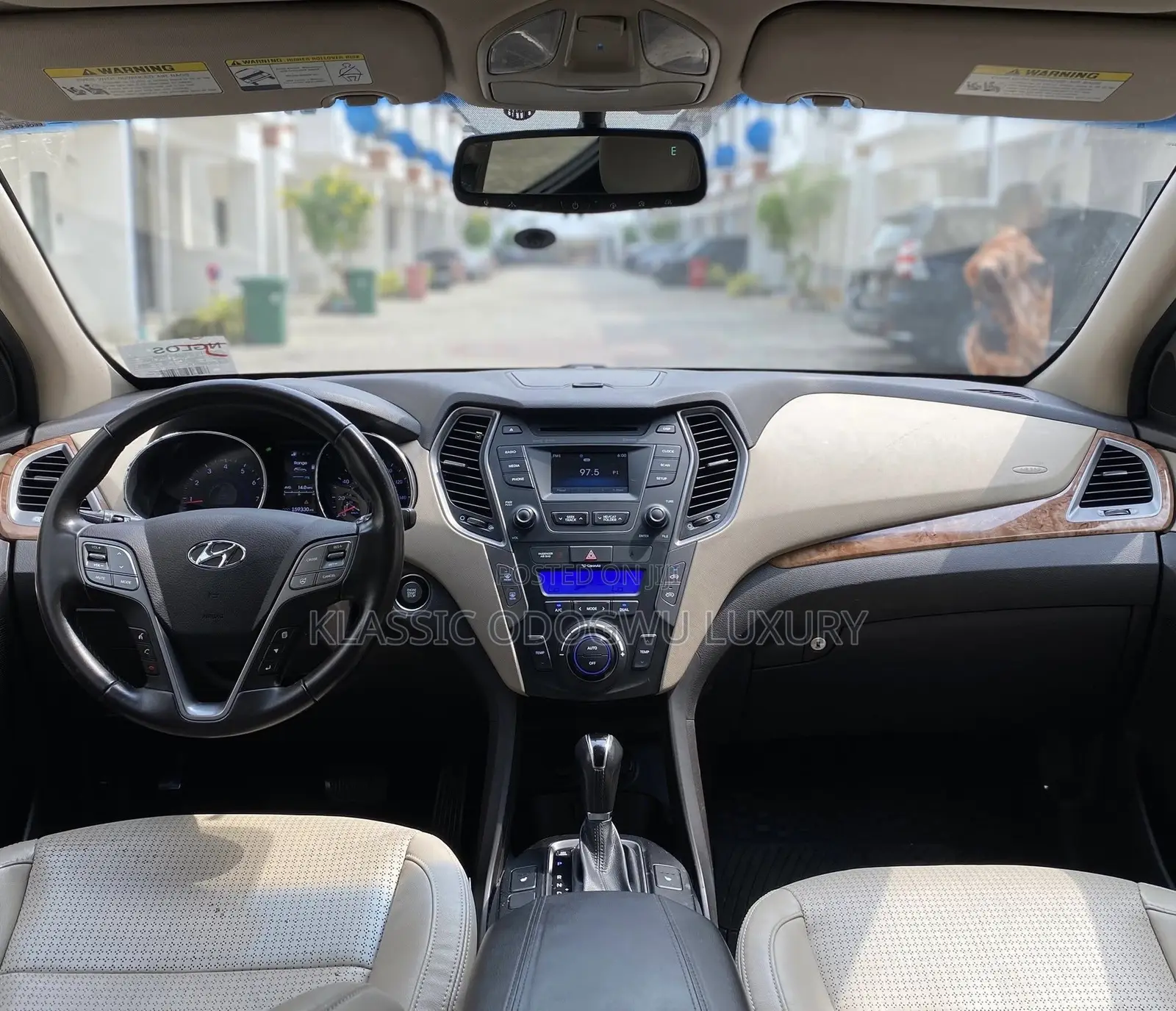 Hyundai Santa Fe Limited 4dr SUV AWD (3.3L 6cyl 6A) 2014 Brown