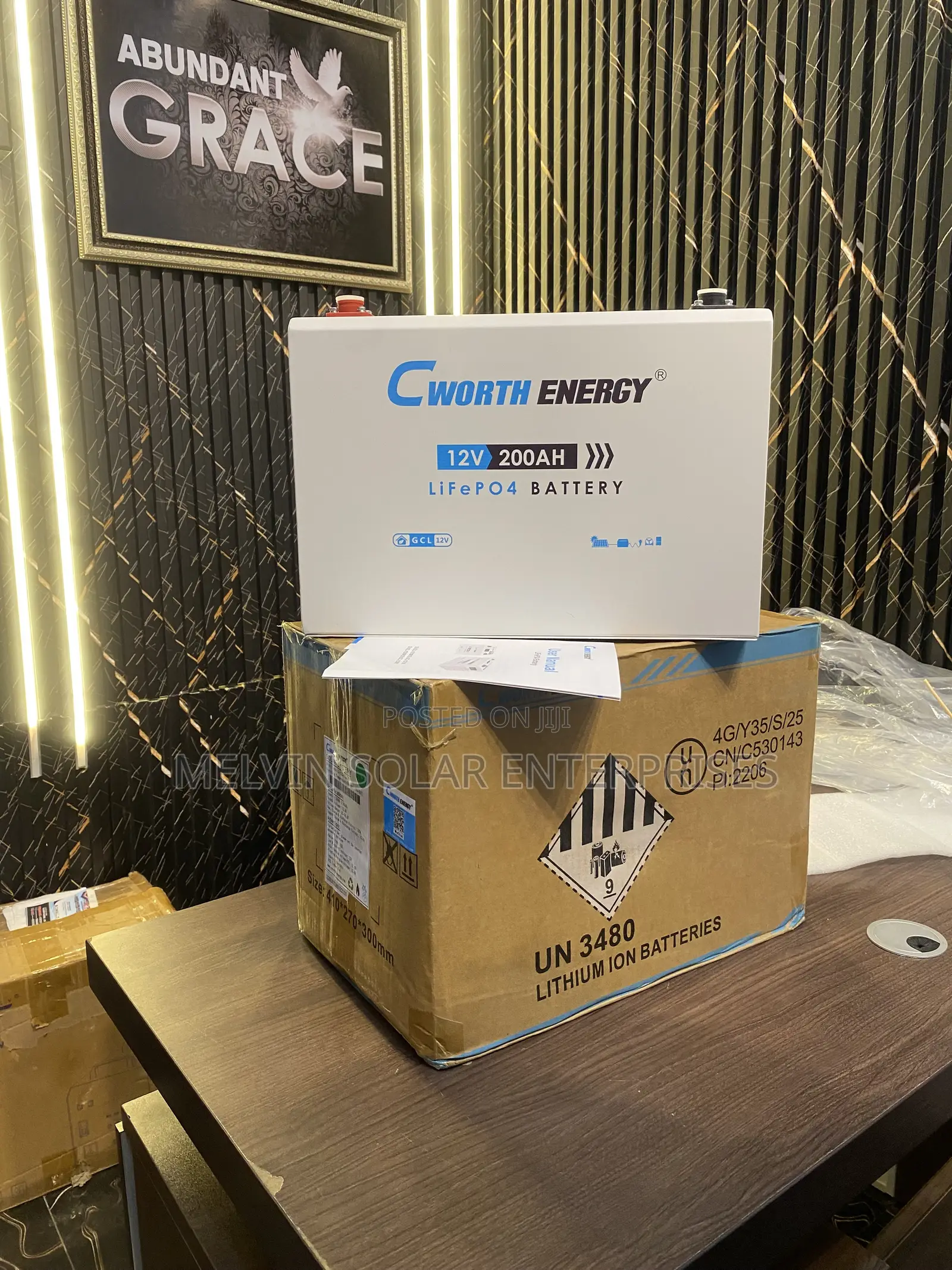 200ah 2.5kwh 12v Cworth Energy Solar Lithium Ion Phosphate Batteries