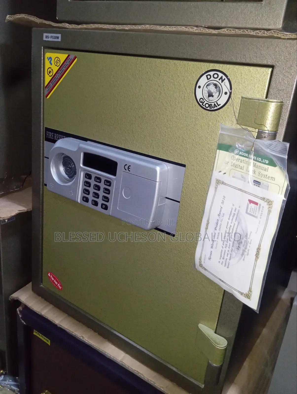 Brand New Heavy Duty Fireproof Safe Digital Lock With Master Key