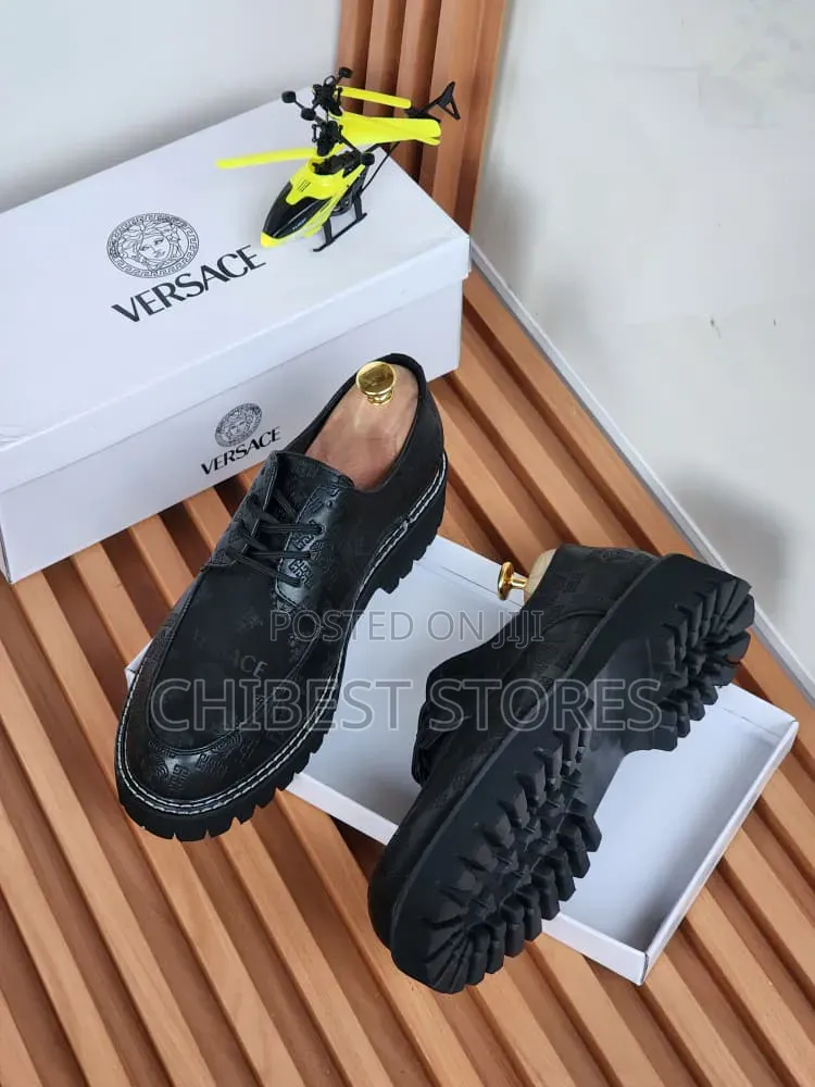 Solid Original Versace Mens Shoes