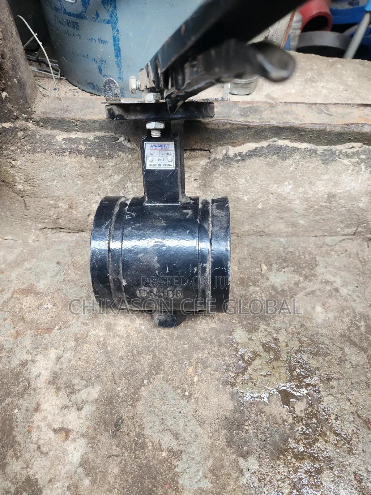 4" Victaulic Steel Valve
