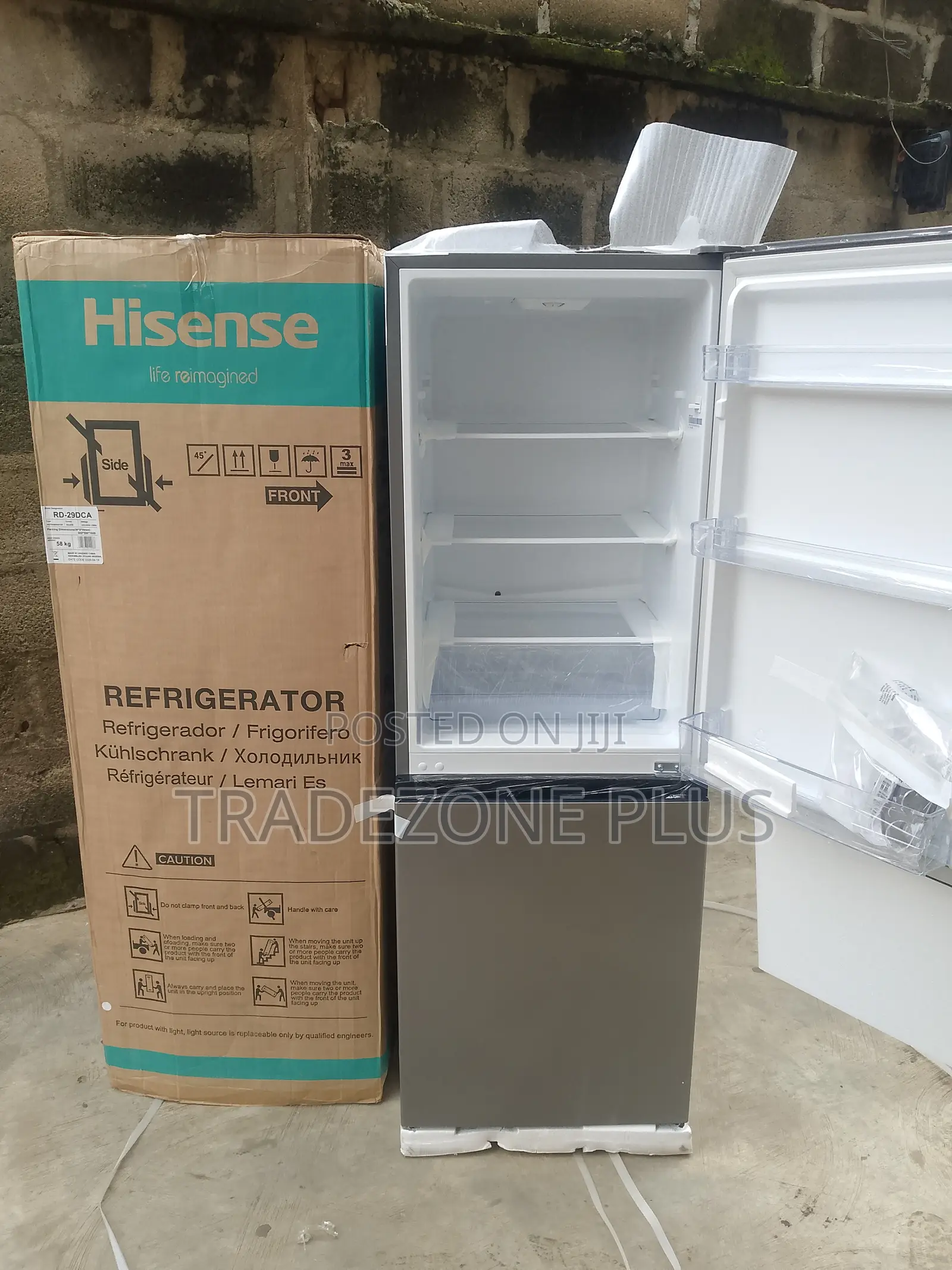 Hisense RD-29DCA Refrigerator – 225L Capacity