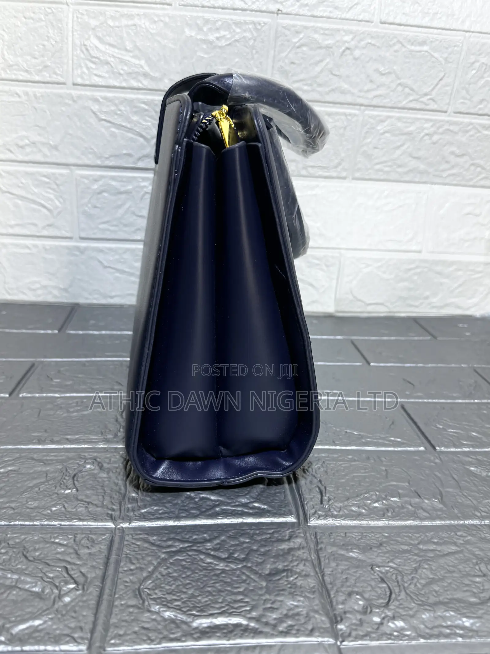 Elegant Navy Blue Hand Bag