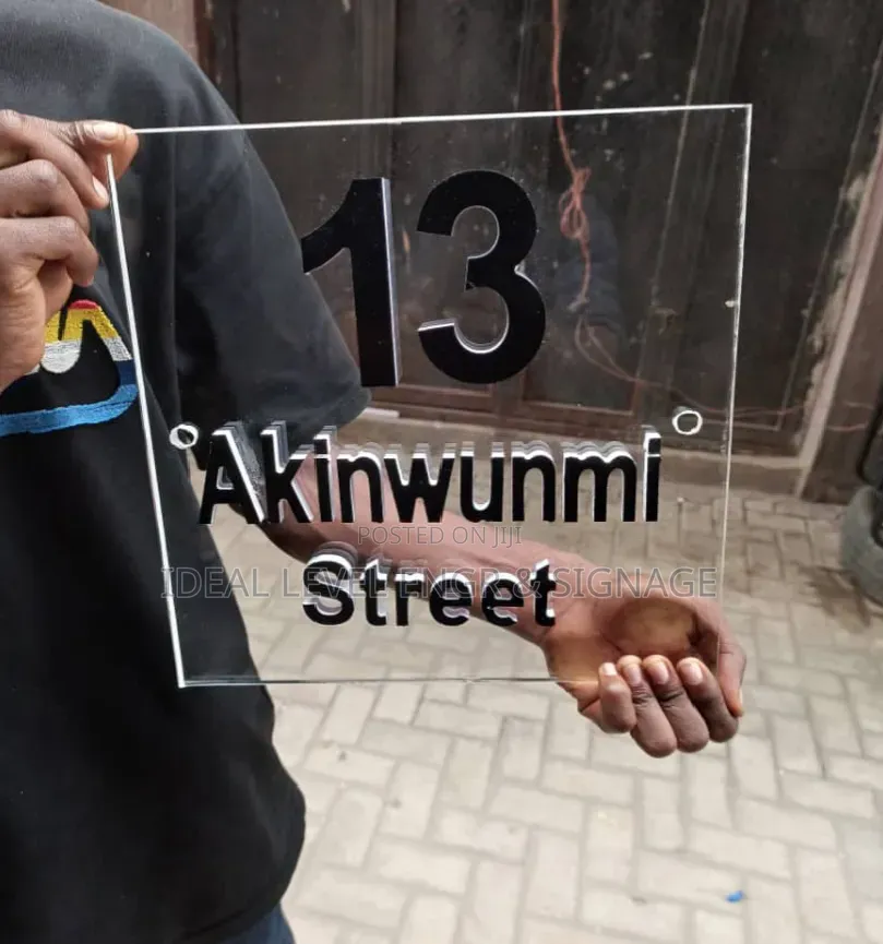 3D House Numbers