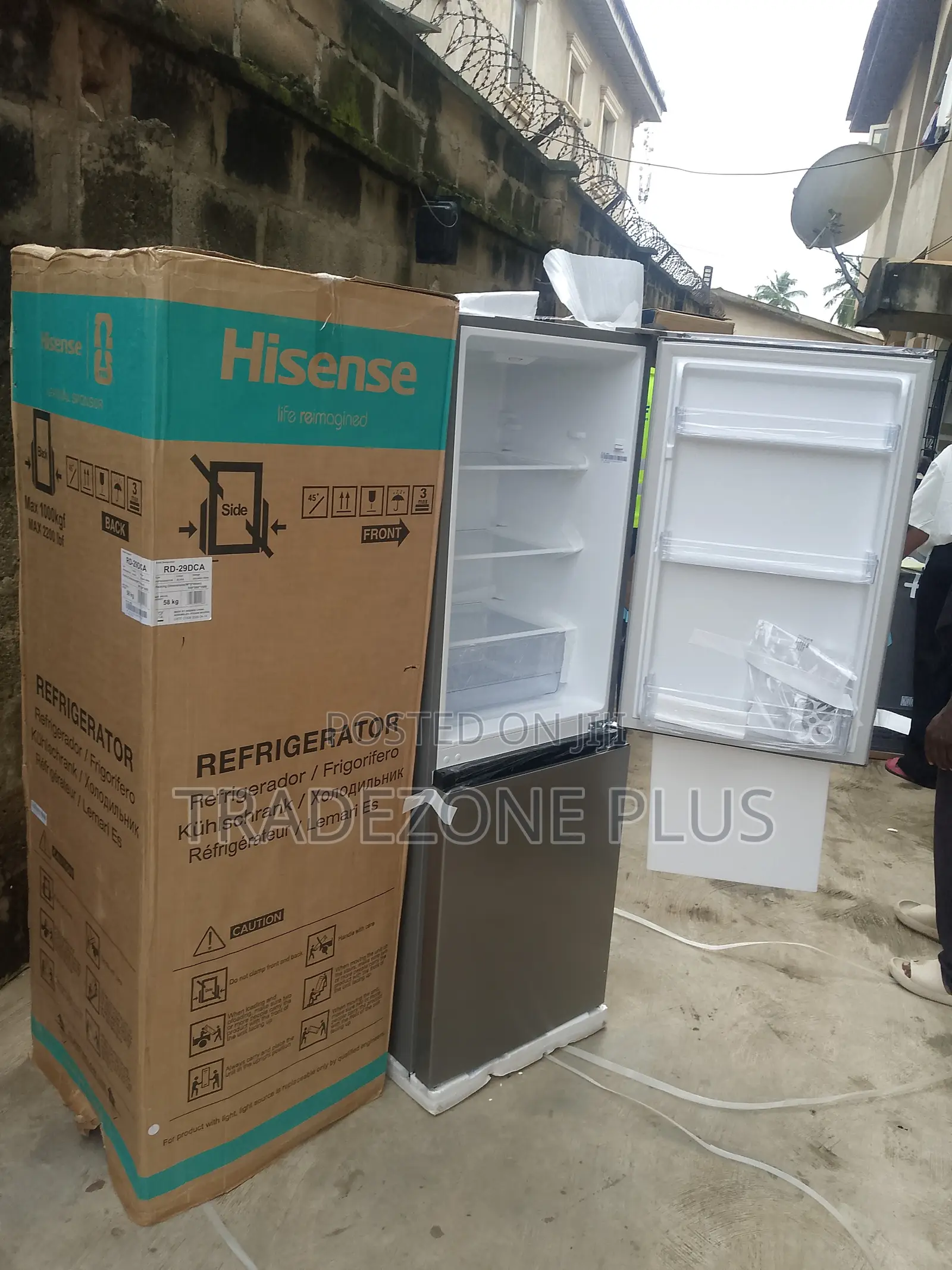 Hisense RD-29DCA 225L Fridge – Spacious Storage
