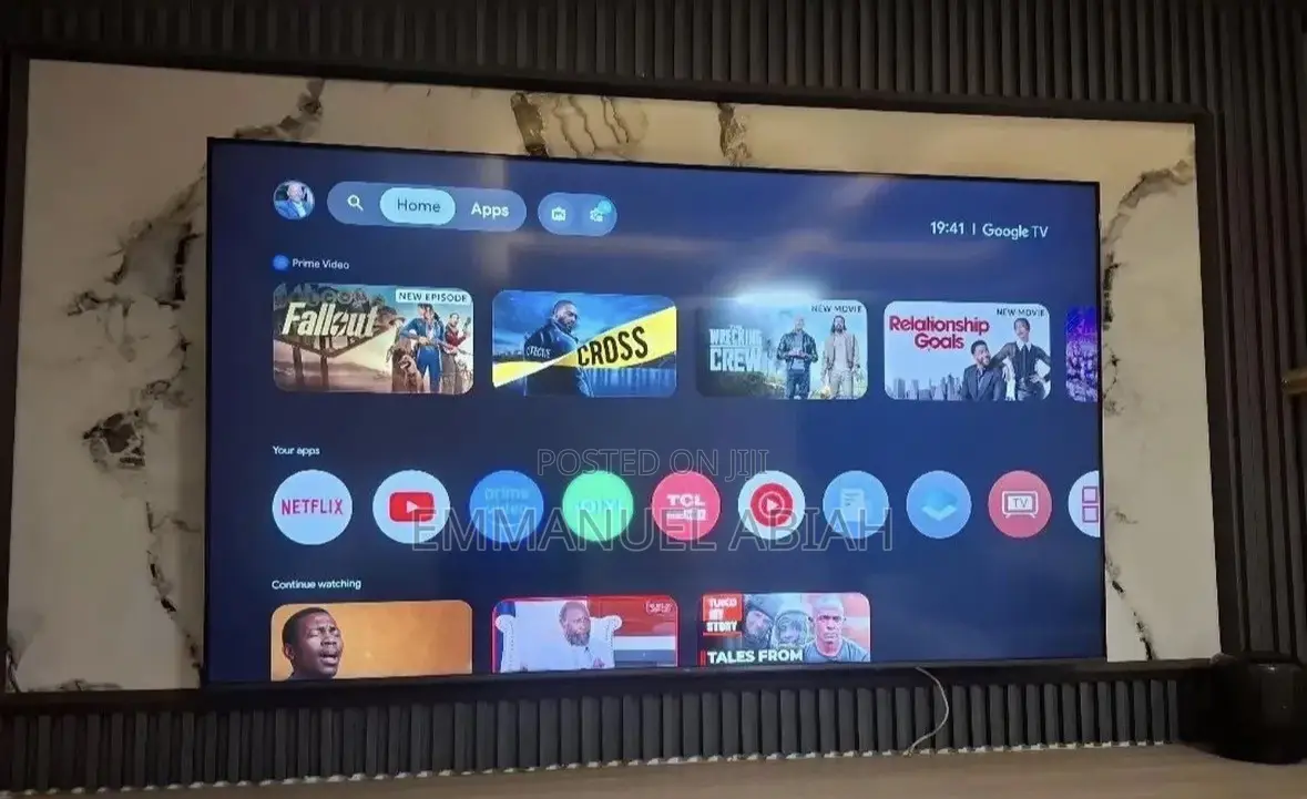 TCL 85” Qled TV