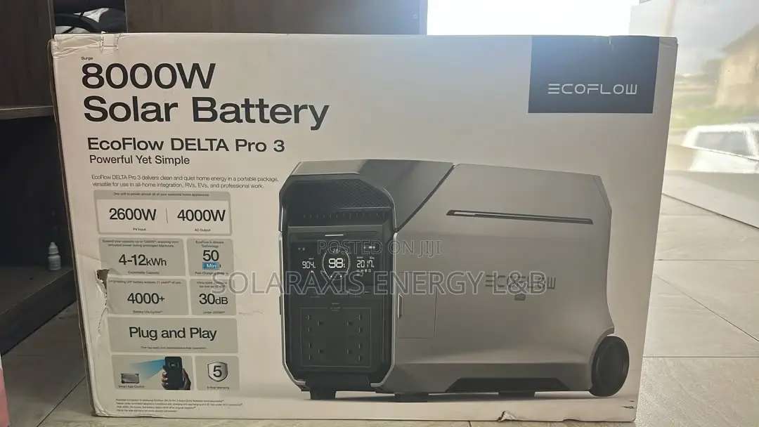 EcoFlow DELTA Pro 3 4000W Portable Power Station – 4kW