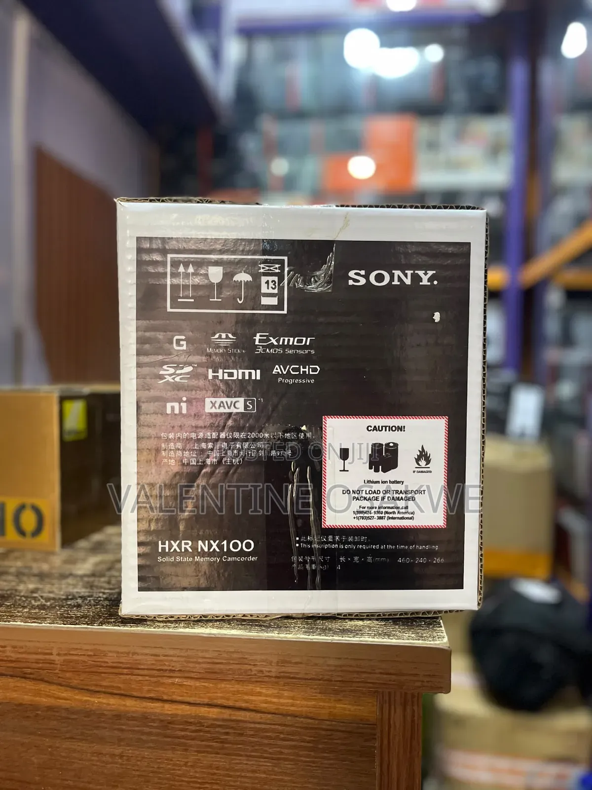 Sony Profesional Video Canera NX100