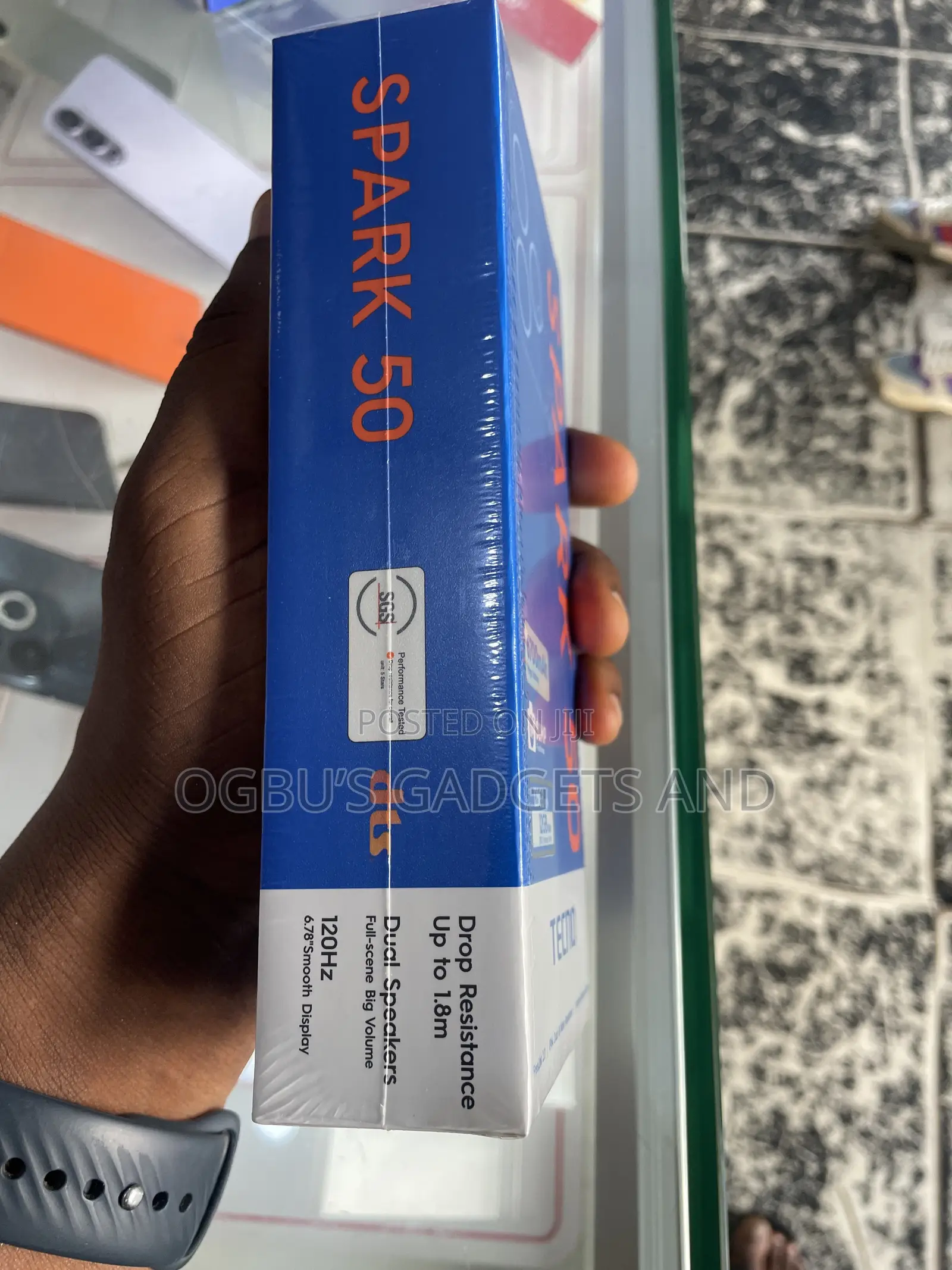 New Tecno Spark 50 128 GB Gray