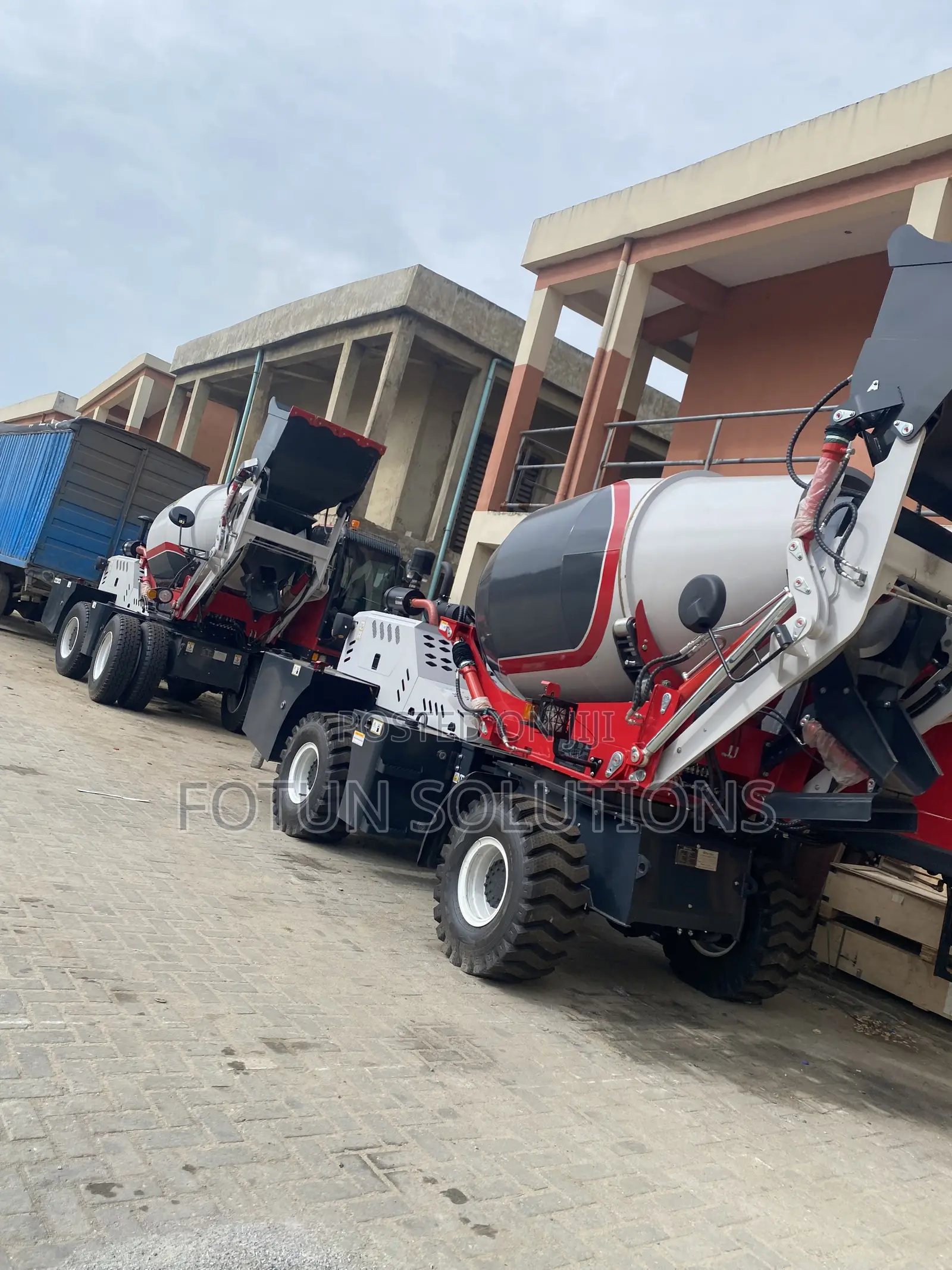 Mobile Mixer 4cubic